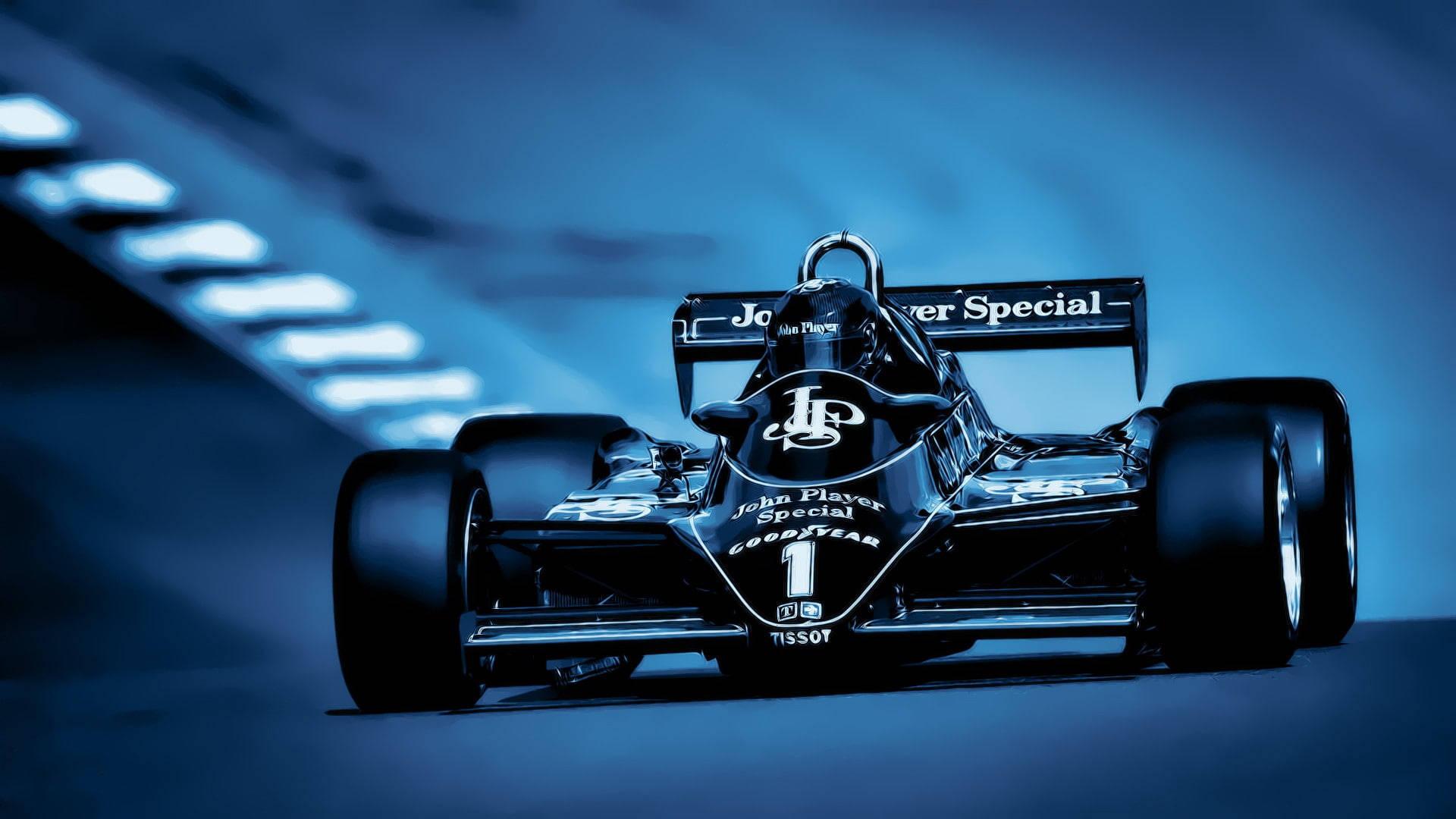 F1 Black Lotus Car — 1920x1080 wallpaper