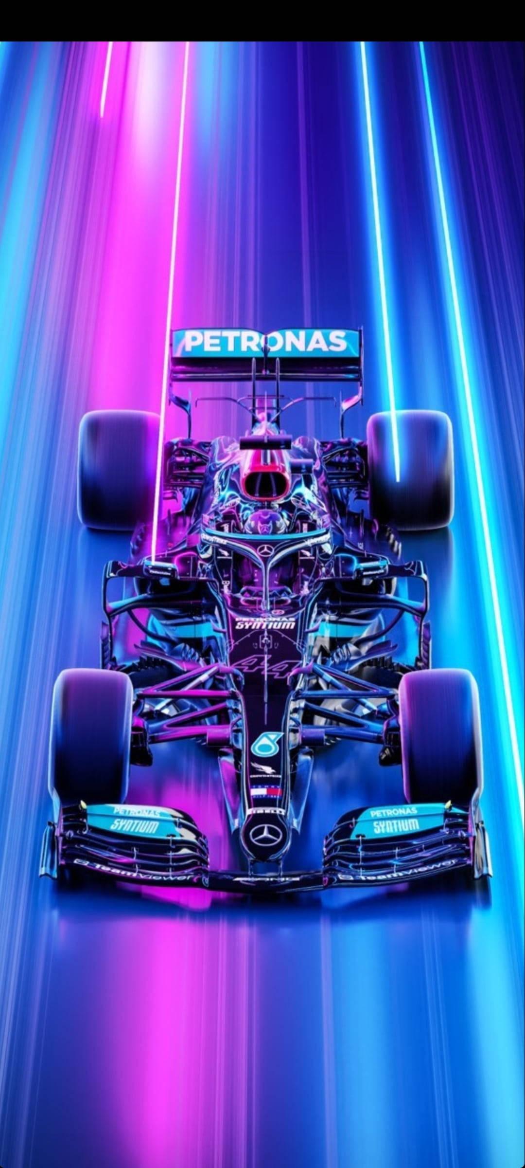 F1 Number 44 Car — 1080x2400 wallpaper