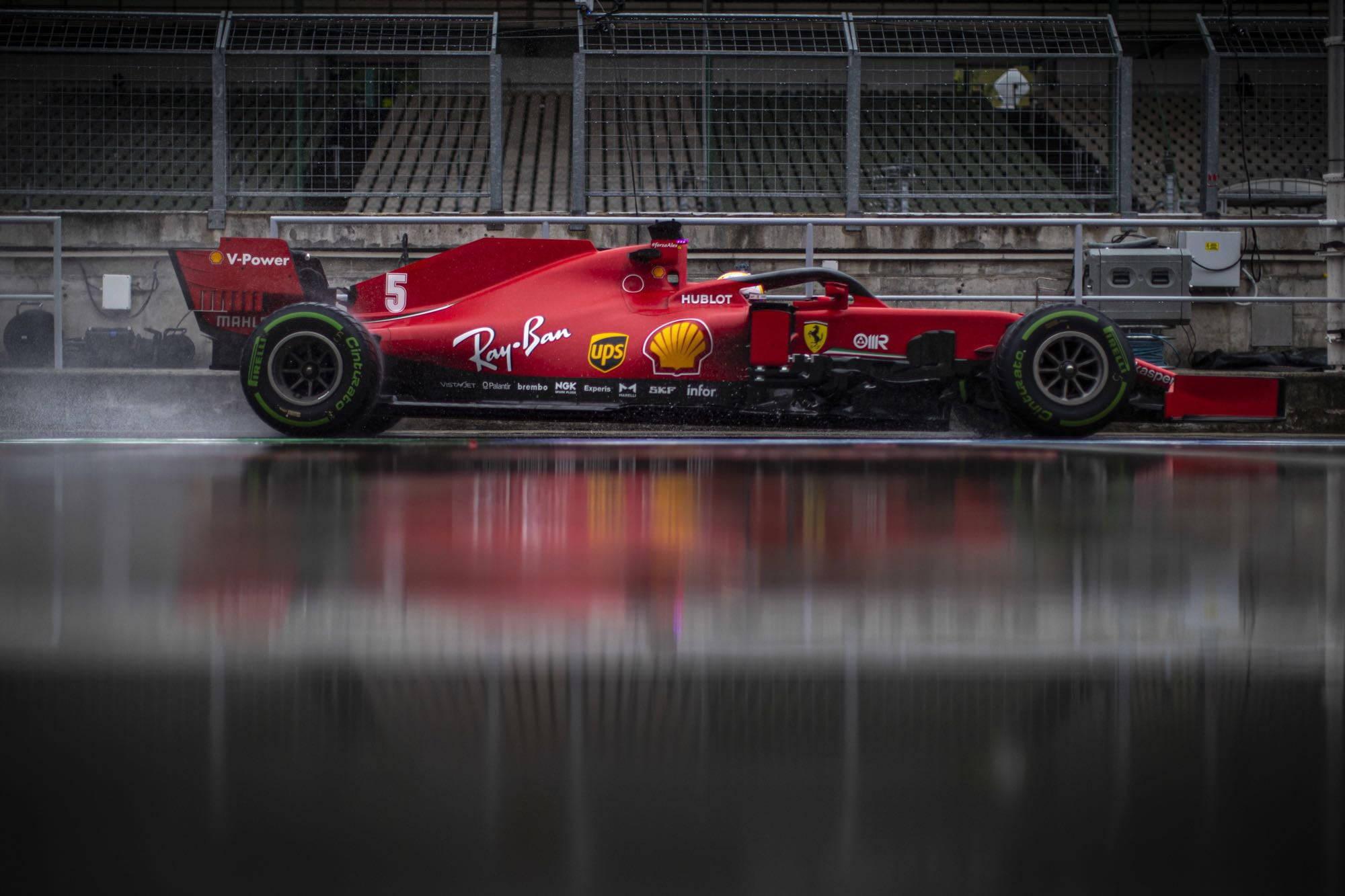 F1 Vettel Ferrari — 2000x1333 wallpaper