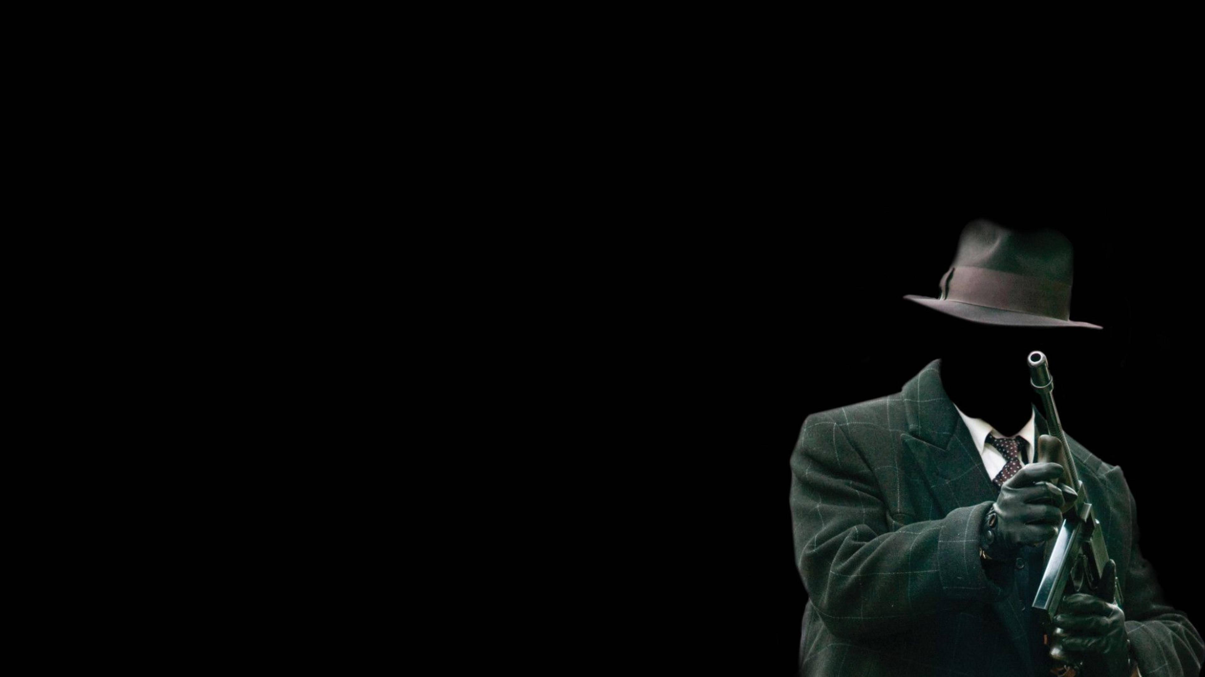 Faceless Gangster — 3840x2160 wallpaper