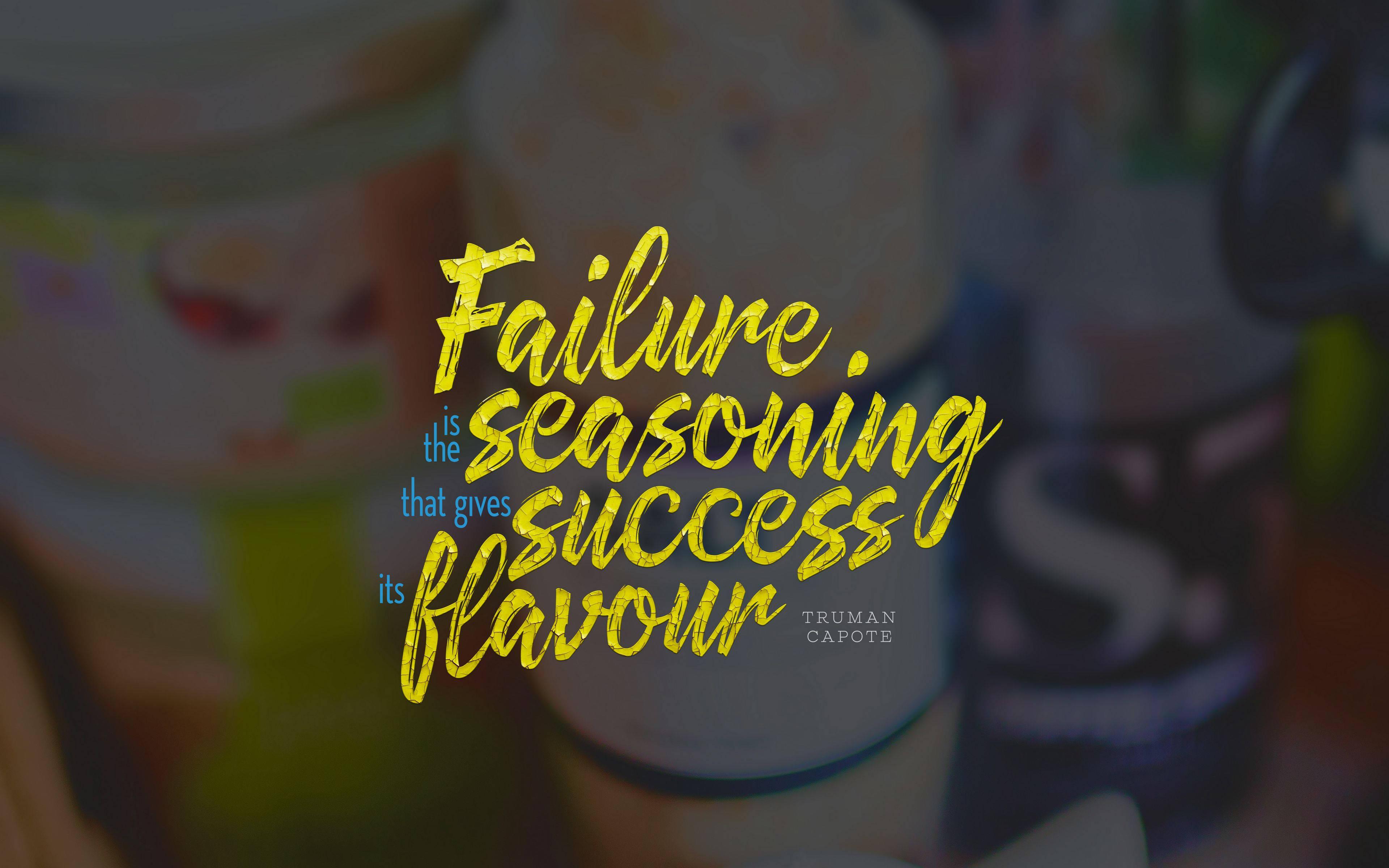 Failure And Success 4K Ultra HD Motivational — 3840x2400 wallpaper