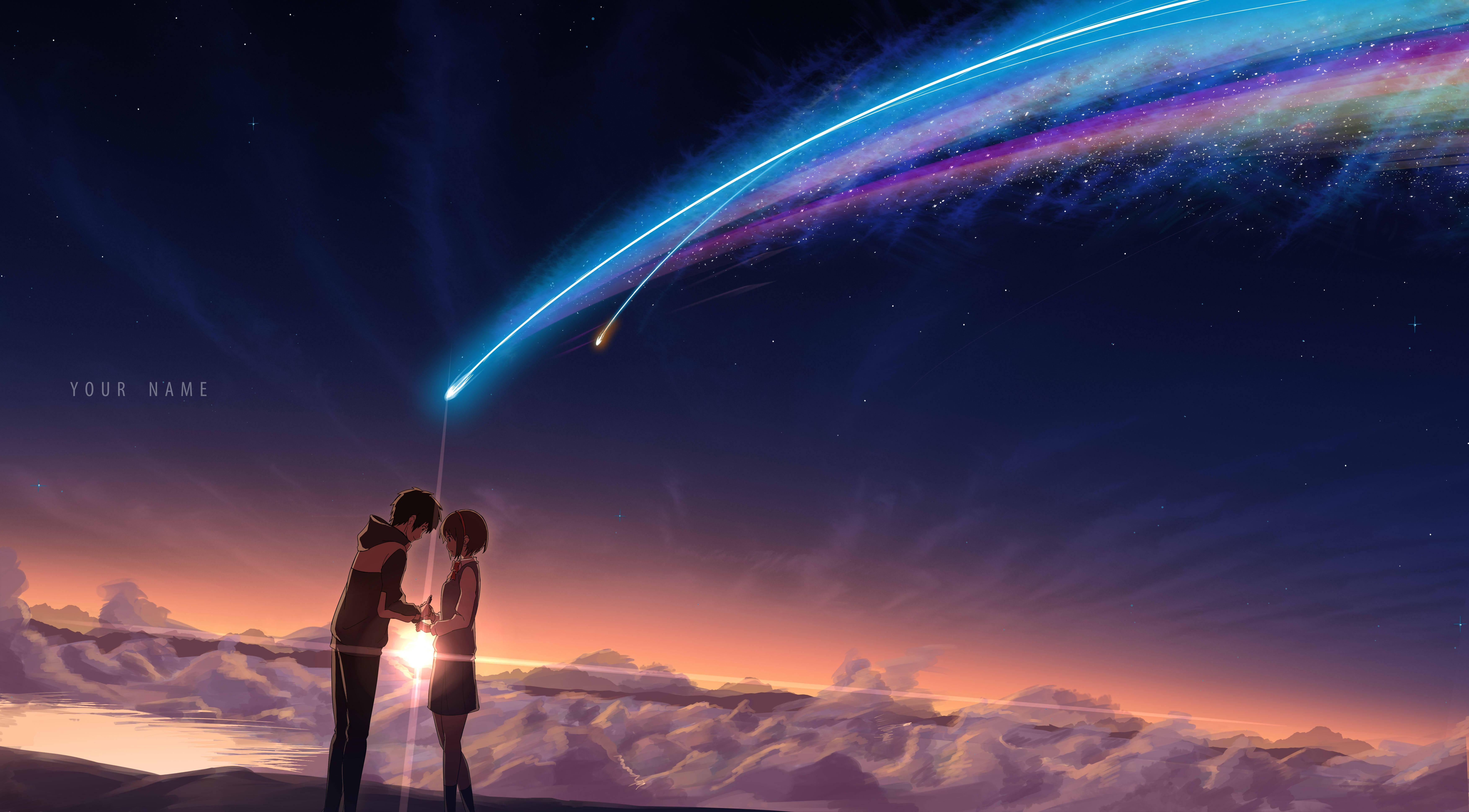 Fall in love with Your Name — 7015x3879 wallpaper