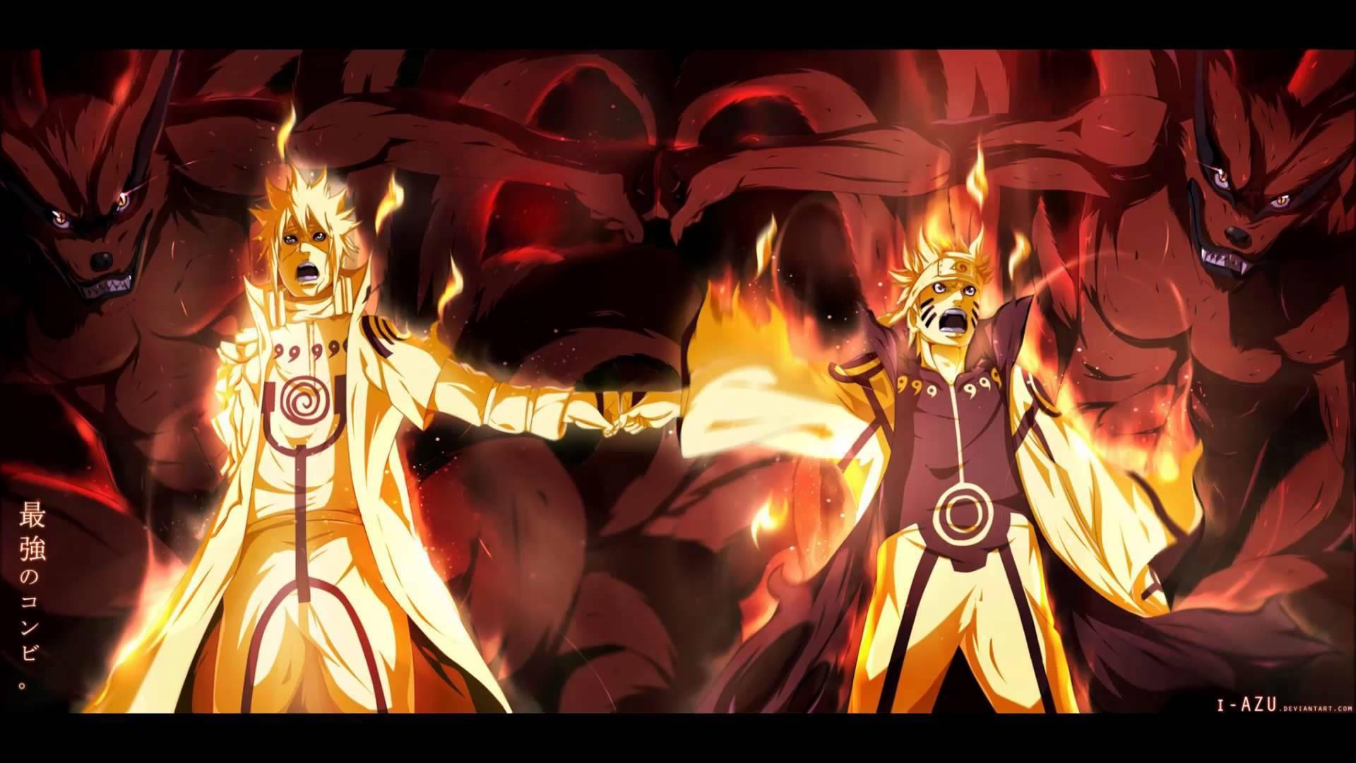 Father and Son Bonding in Naruto Shippudden — 1920x1080 wallpaper