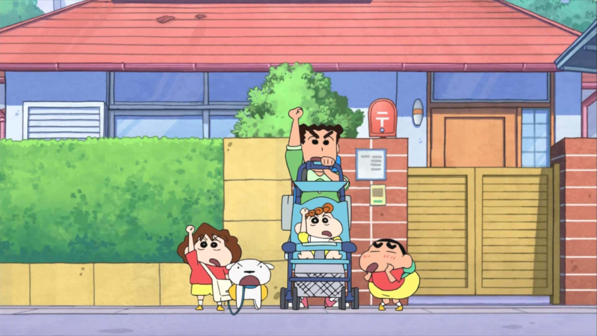 Feel the Childhood Nostalgia with Crayon Shin Chan — 1920x1080 wallpaper