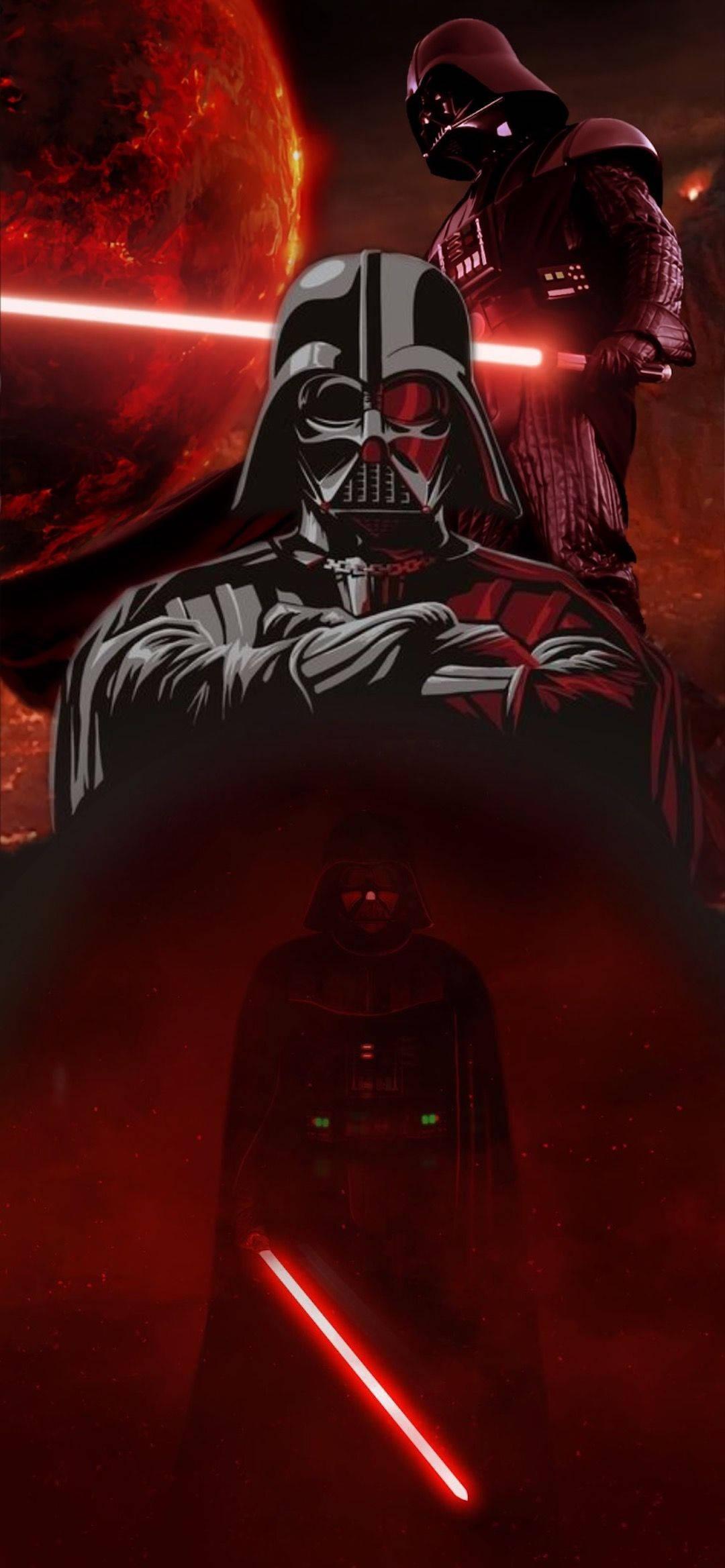 Feel the power of the dark side with Darth Vader.