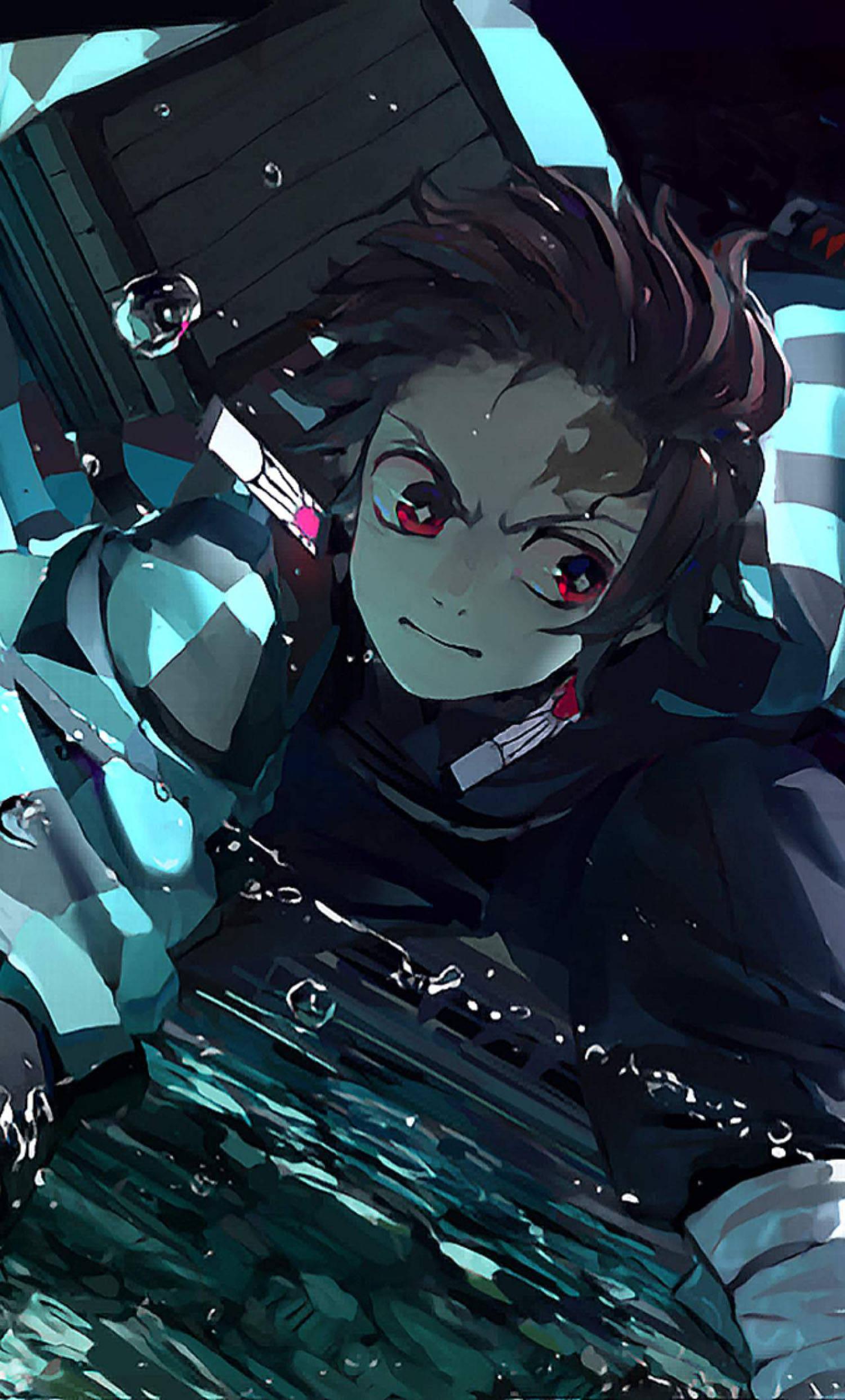 Fierce Tanjiro PFP — 1500x2484 wallpaper