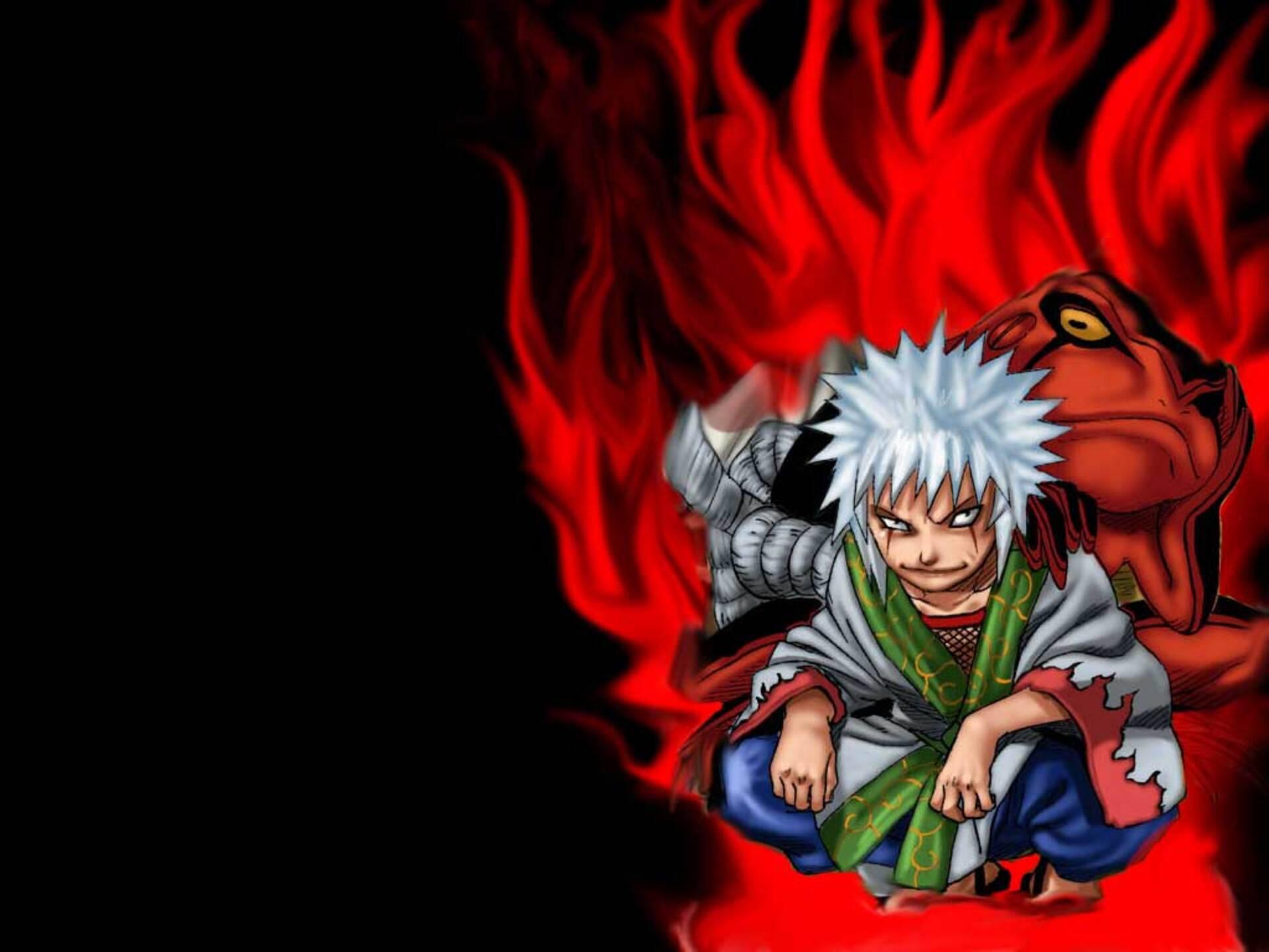 Fiery Gerotora And Jiraiya — 1920x1440 wallpaper