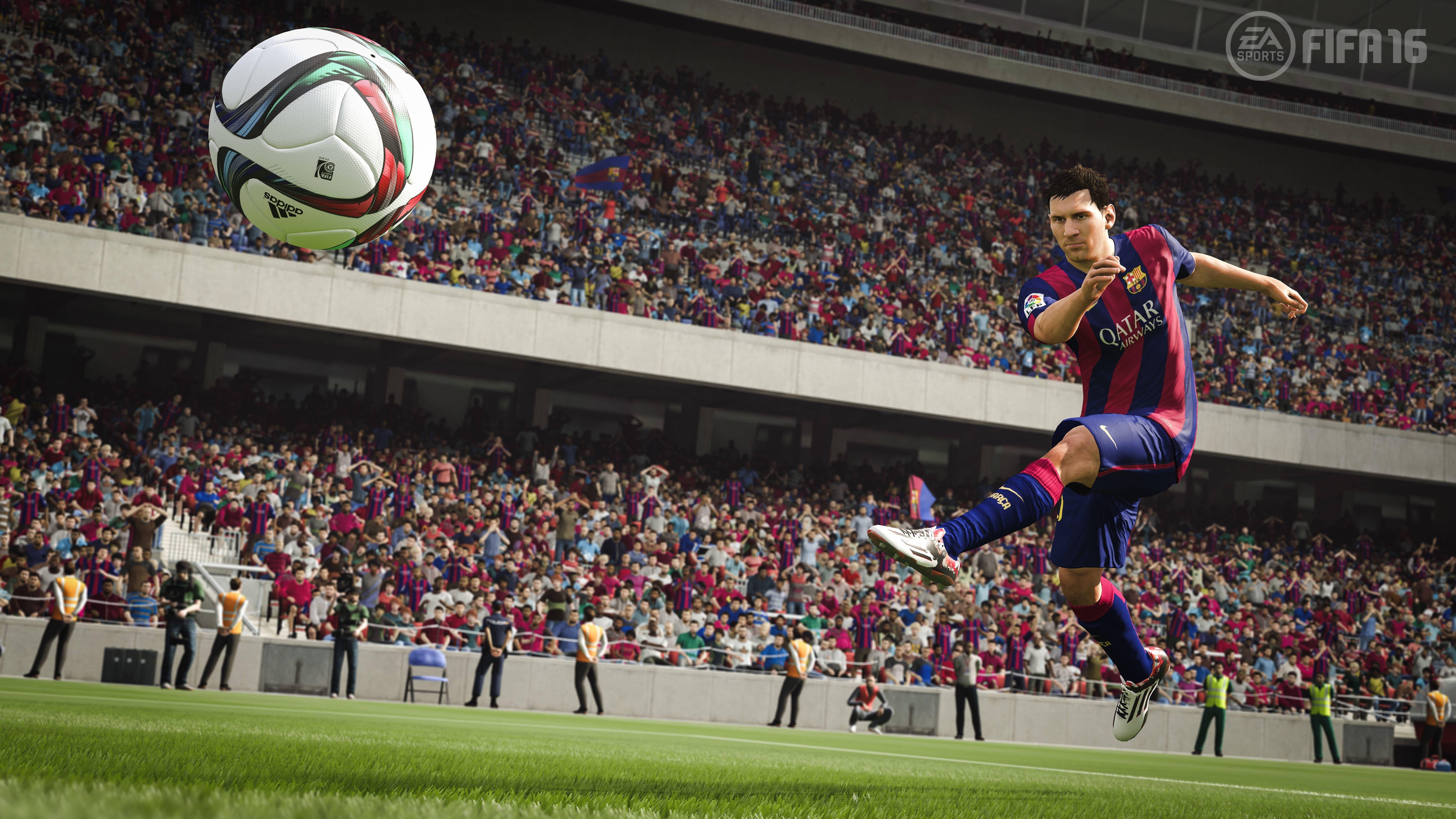 FIFA 16 Messi 4k Ultra HD — 6165x3468 wallpaper