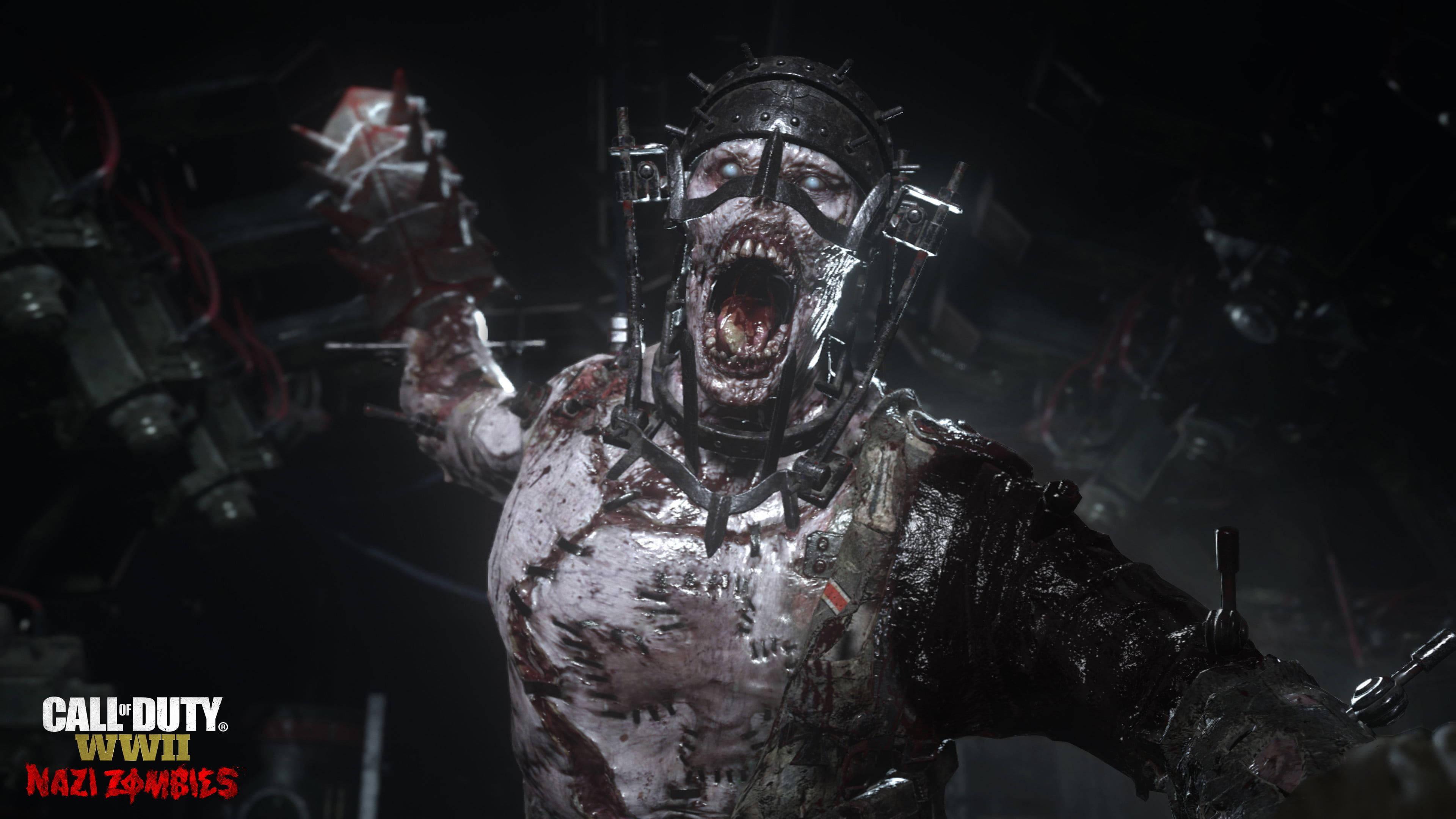 Fight your way through hordes of Nazi Zombies in Call Of Duty — 3840x2160 wallpaper