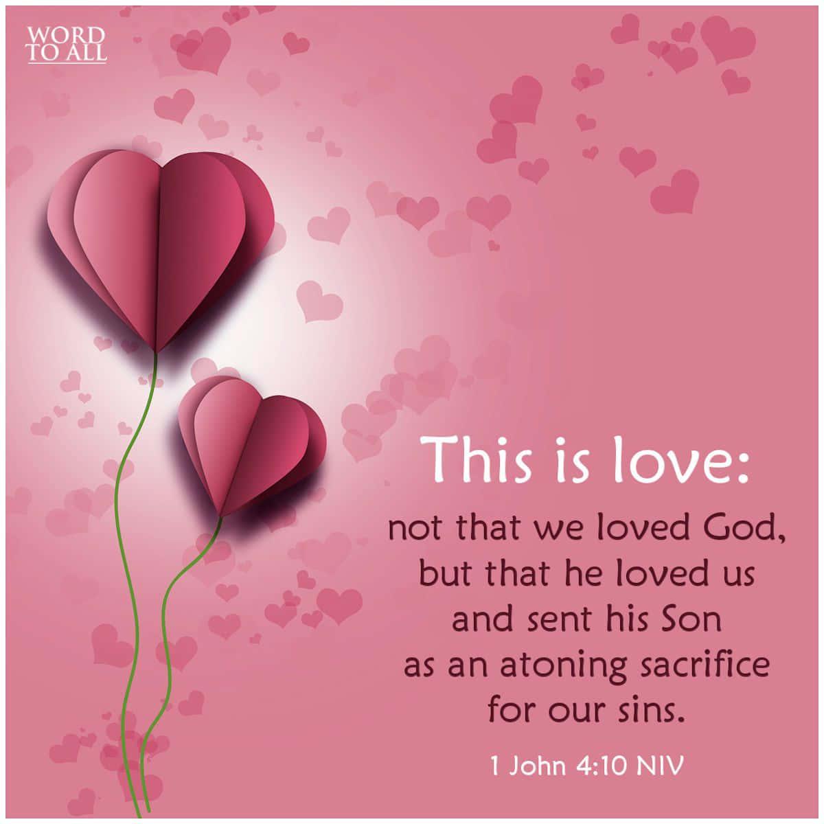 Find peace and comfort amidst the chaos with this aesthetic bible verse. — 1200x1200 wallpaper