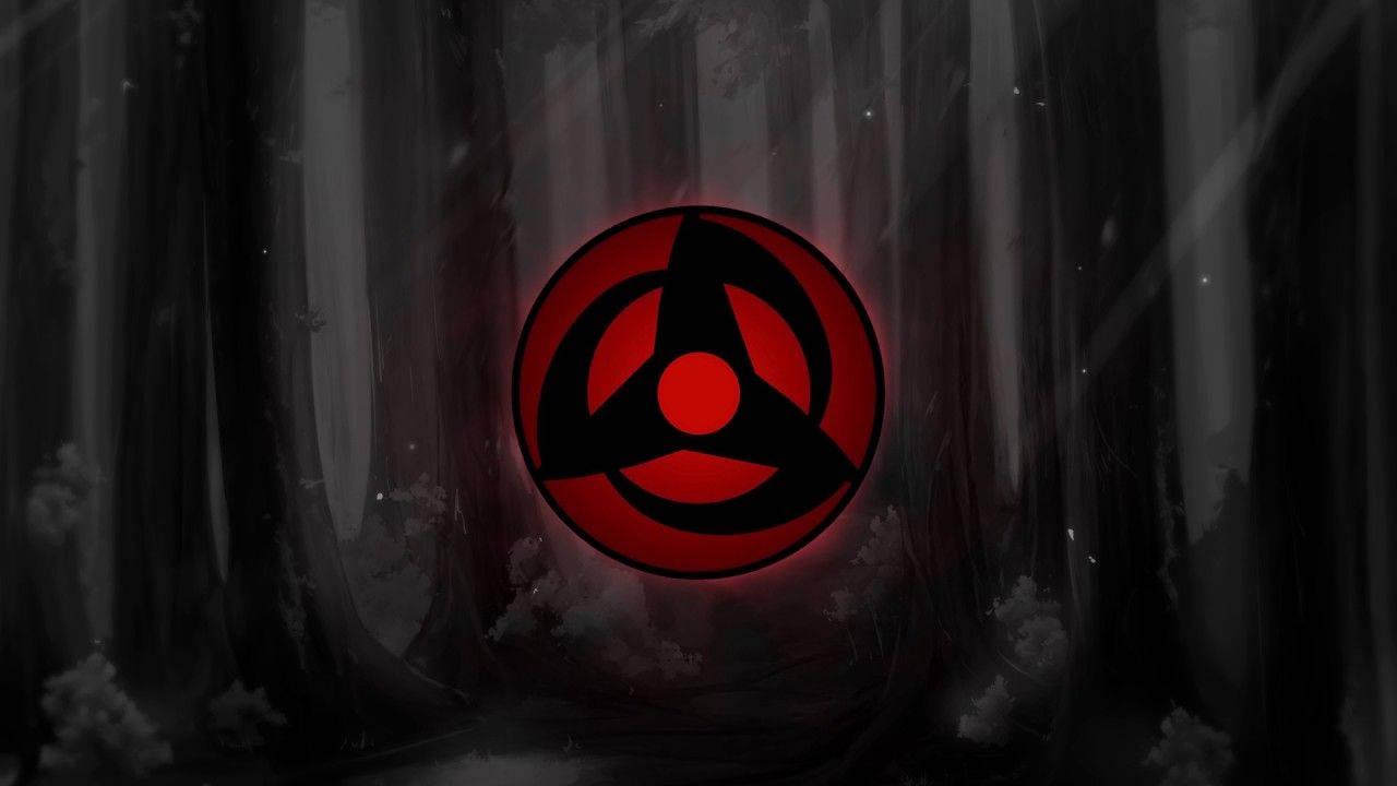 Find your power of the Sharingan in the depths of the forest — 1280x720 wallpaper