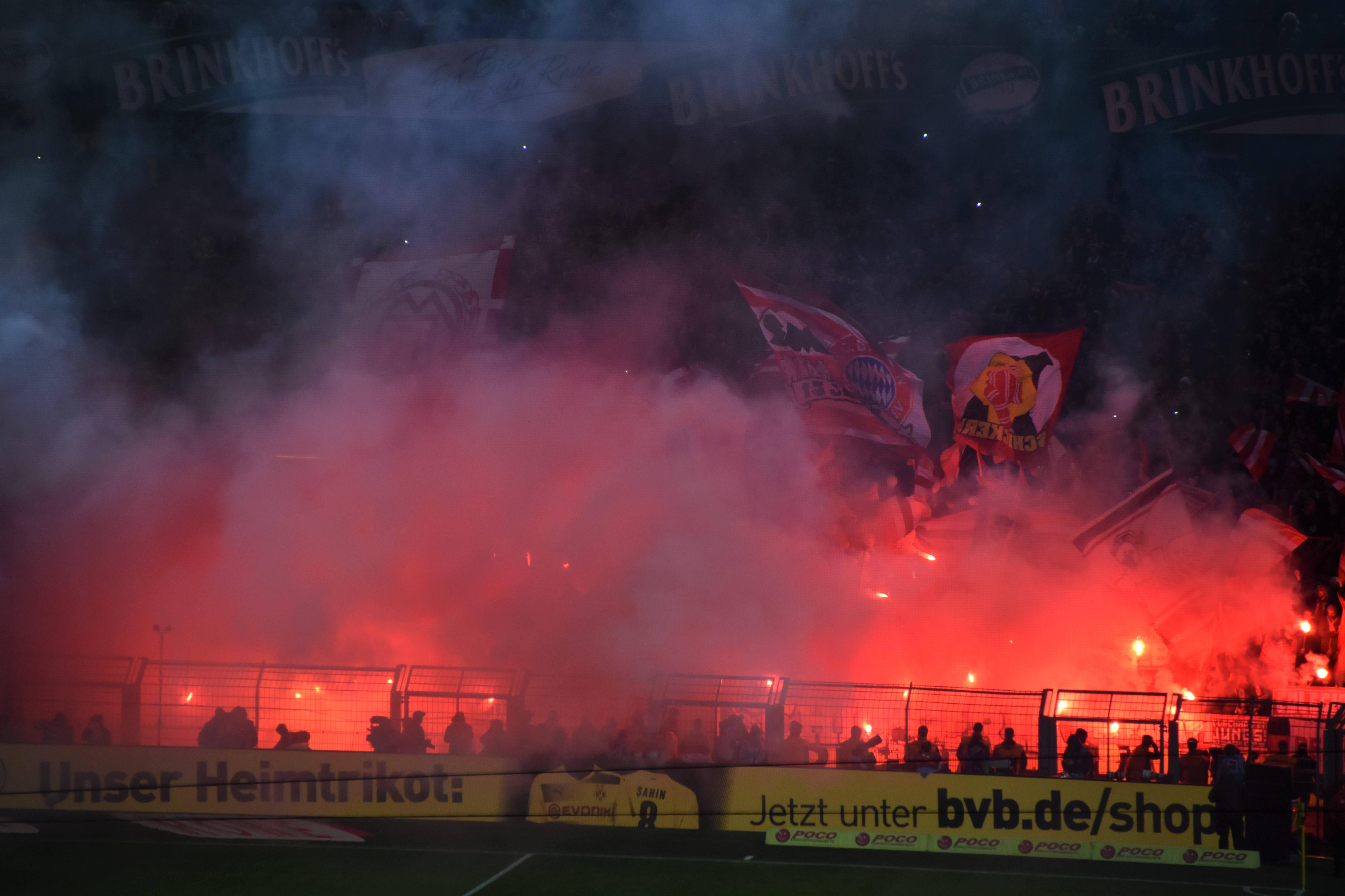 Fire Borussia Dortmund Banner — 6000x4000 wallpaper