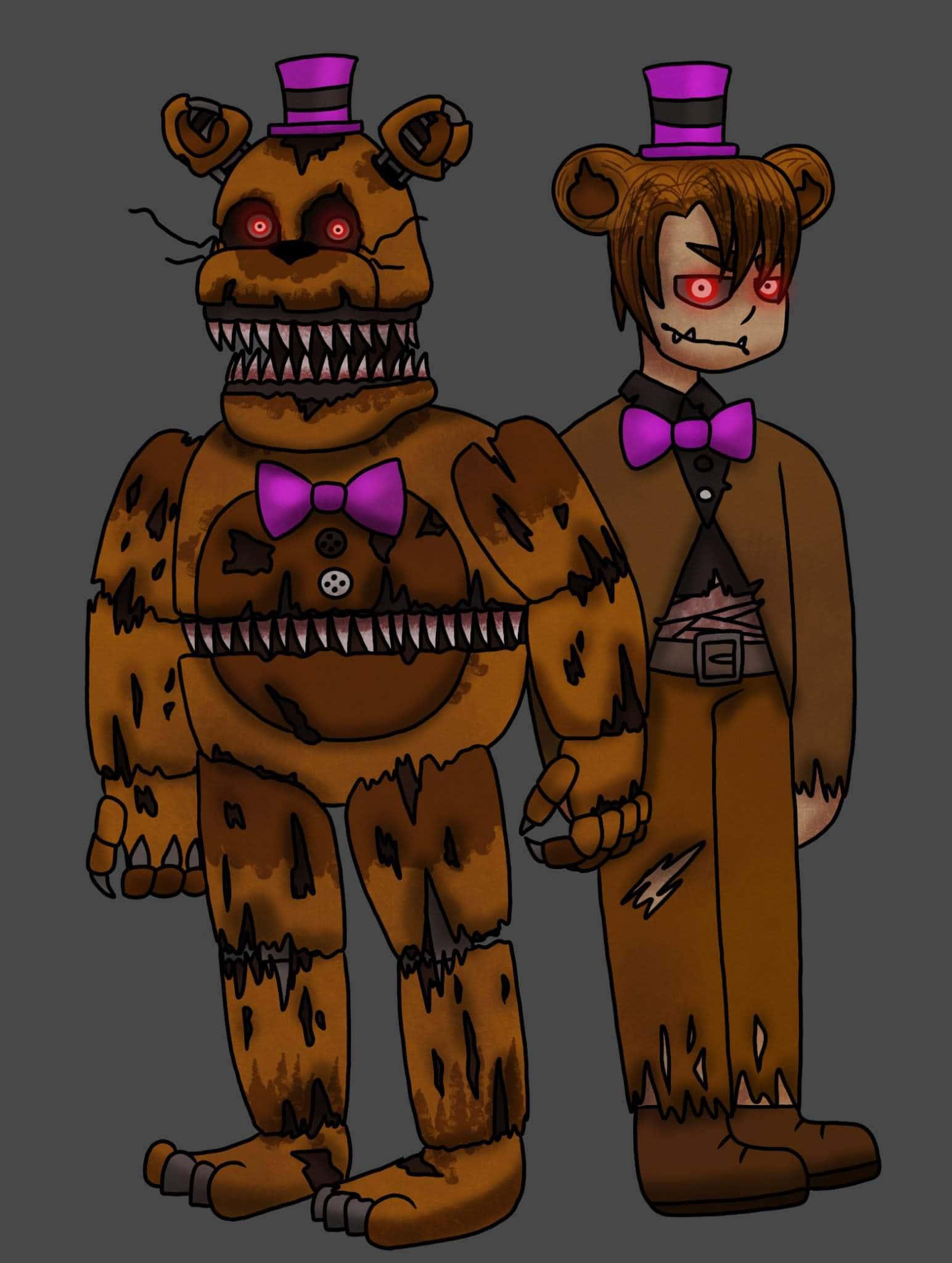 five nights at freddy's by sassy — 1544x2048 wallpaper