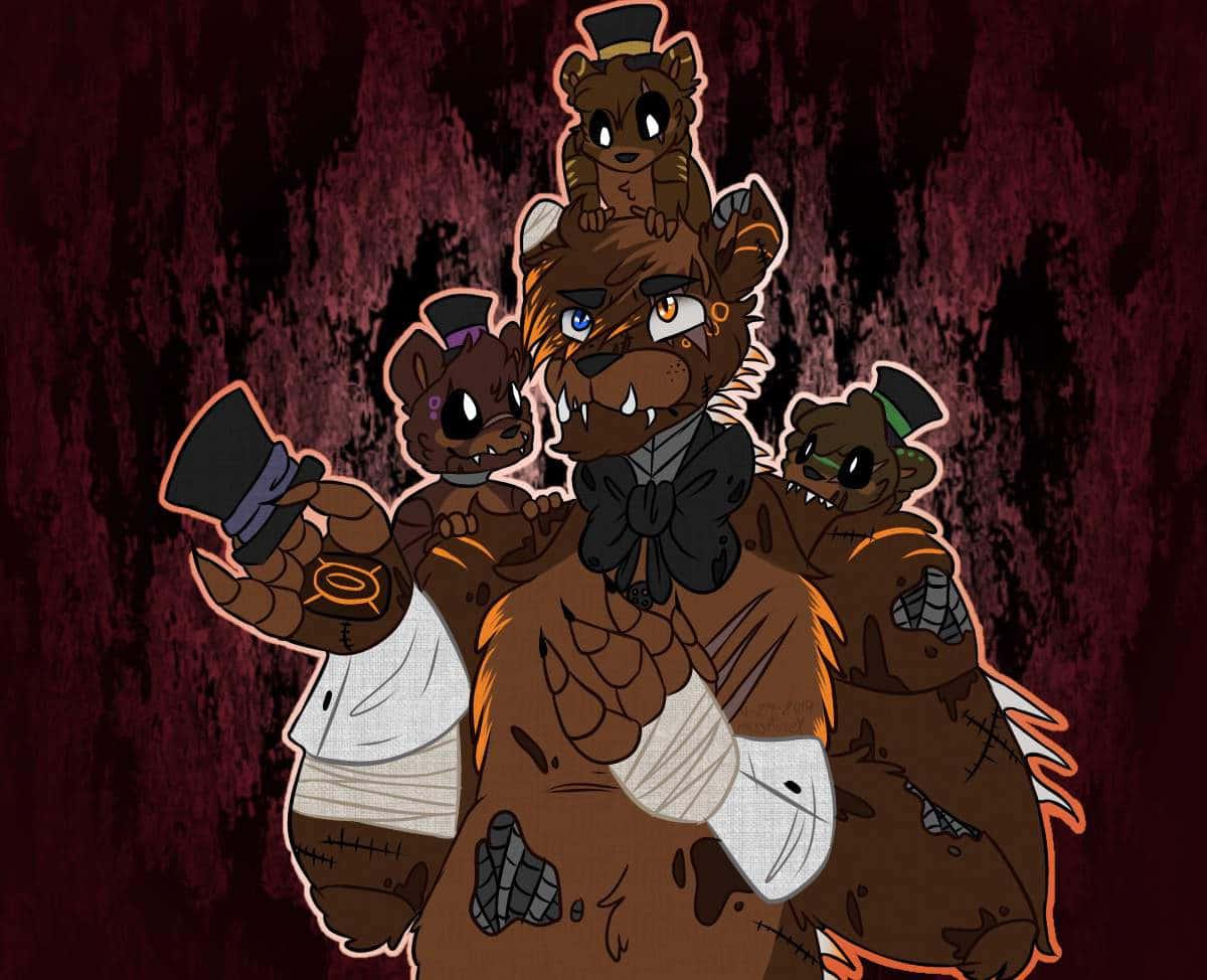 five nights at freddy's by sassy — 1200x974 wallpaper