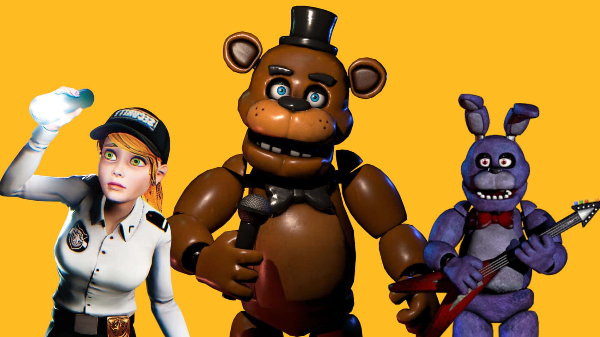 five nights at freddy's - fffffffffffffffffffff — 1920x1080 wallpaper