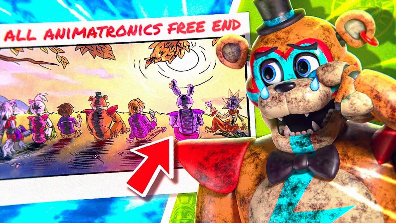five nights at freddy's - free eid animations screenshots — 1280x720 wallpaper