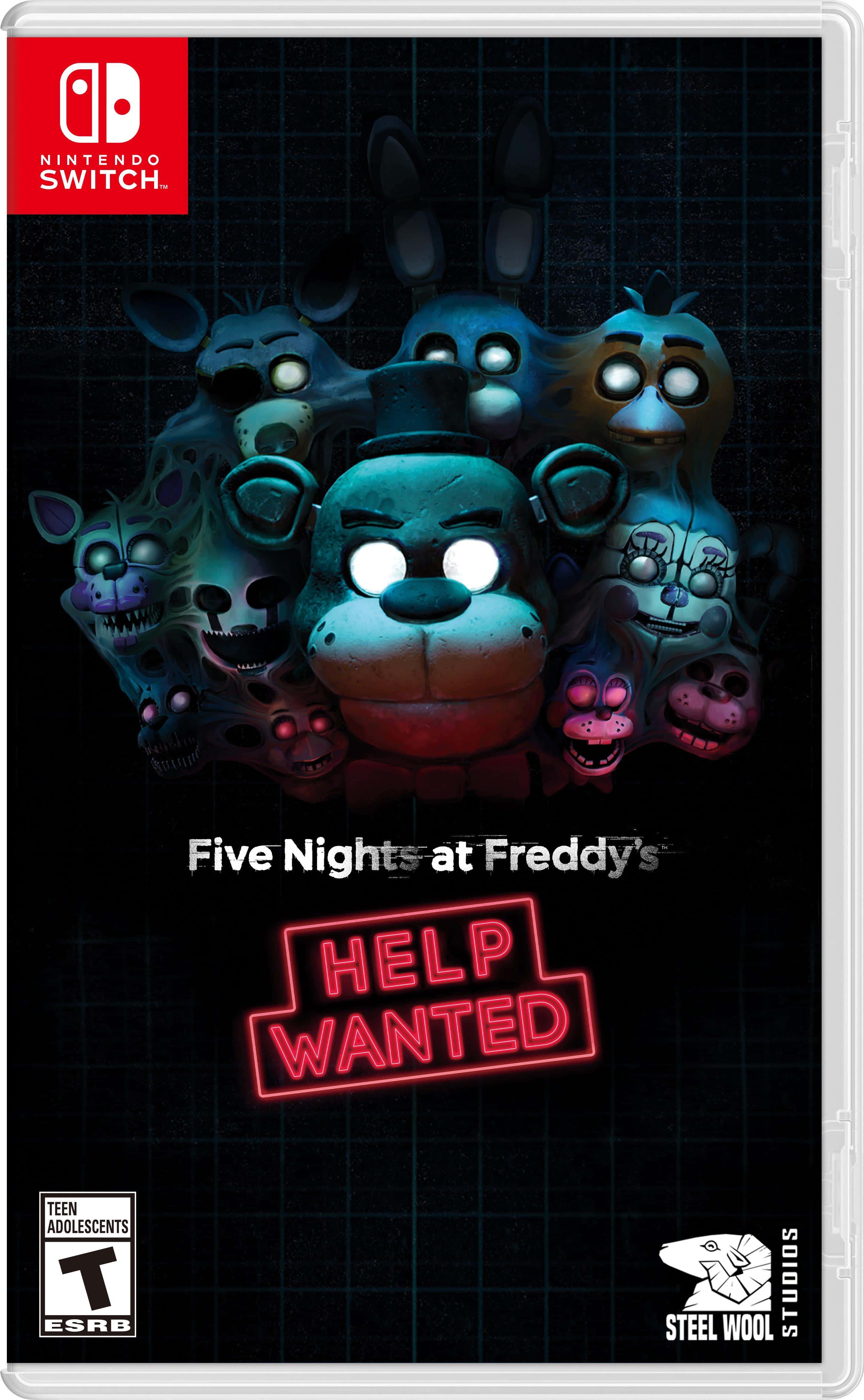 five nights at freddy's help wanted nintendo switch — 2894x4686 wallpaper