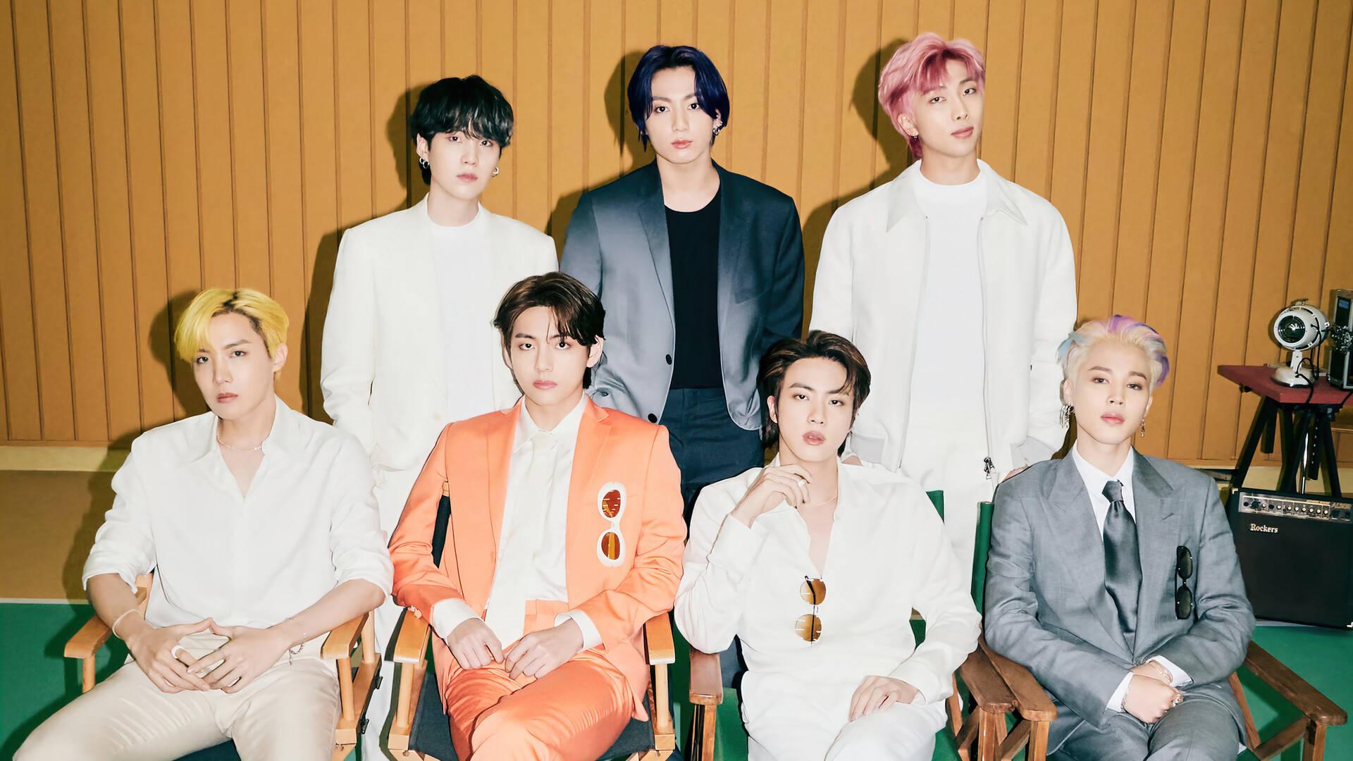 Flashy BTS Group Photo — 1920x1080 wallpaper