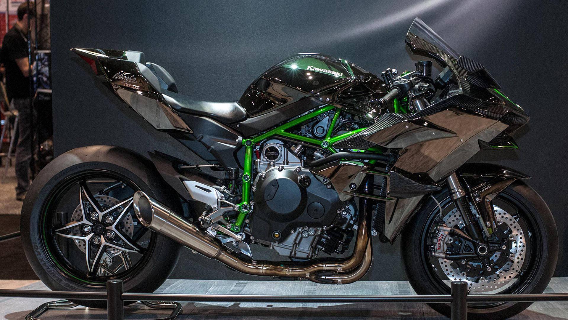 Flashy Kawasaki H2r — 1920x1080 wallpaper
