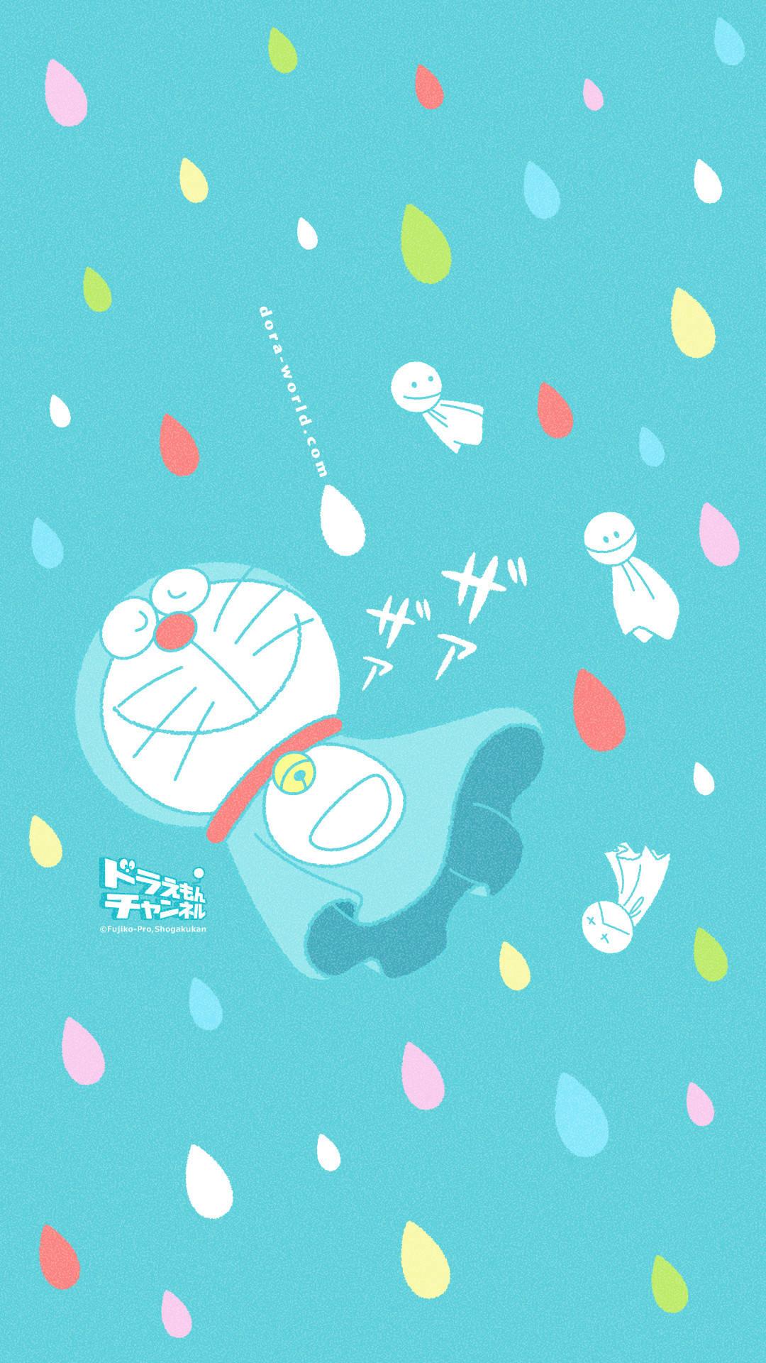 Floating Ghost Doraemon iPhone Digital Art — 1080x1920 wallpaper