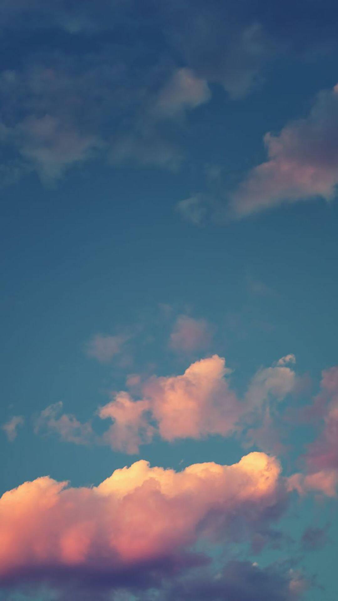 Fluffy Aesthetic Clouds Home Screen — 1079x1920 wallpaper