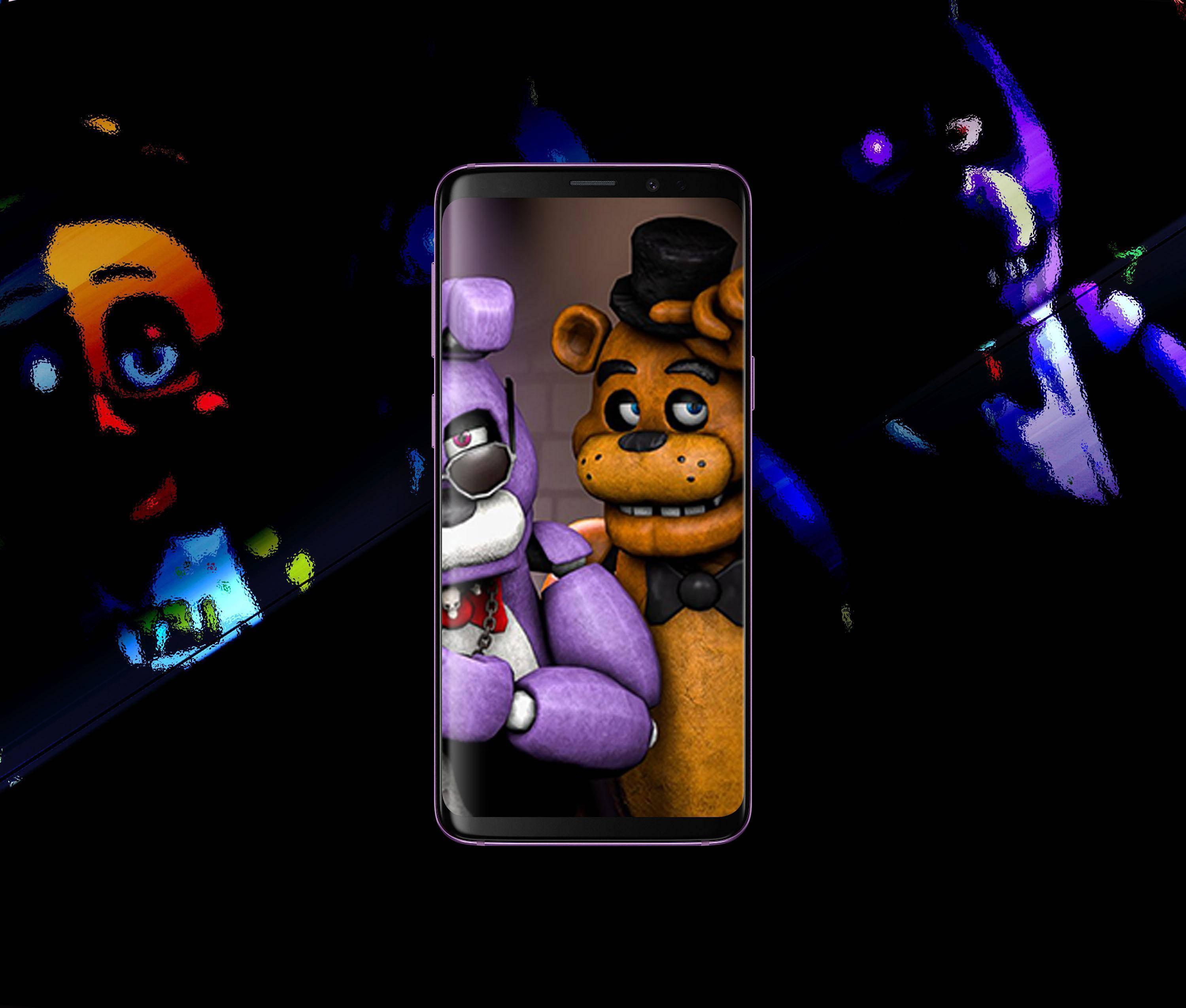 FNAF Selfie On Phone — 3000x2550 wallpaper