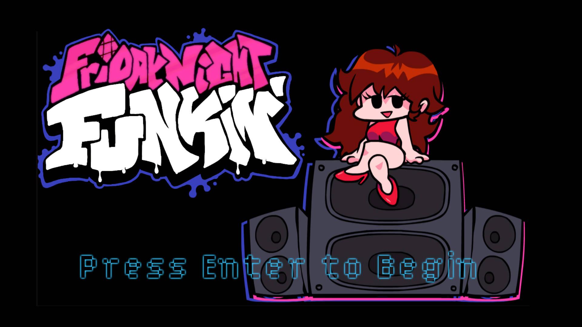 FNF Girlfriend Start Screen — 1920x1080 wallpaper
