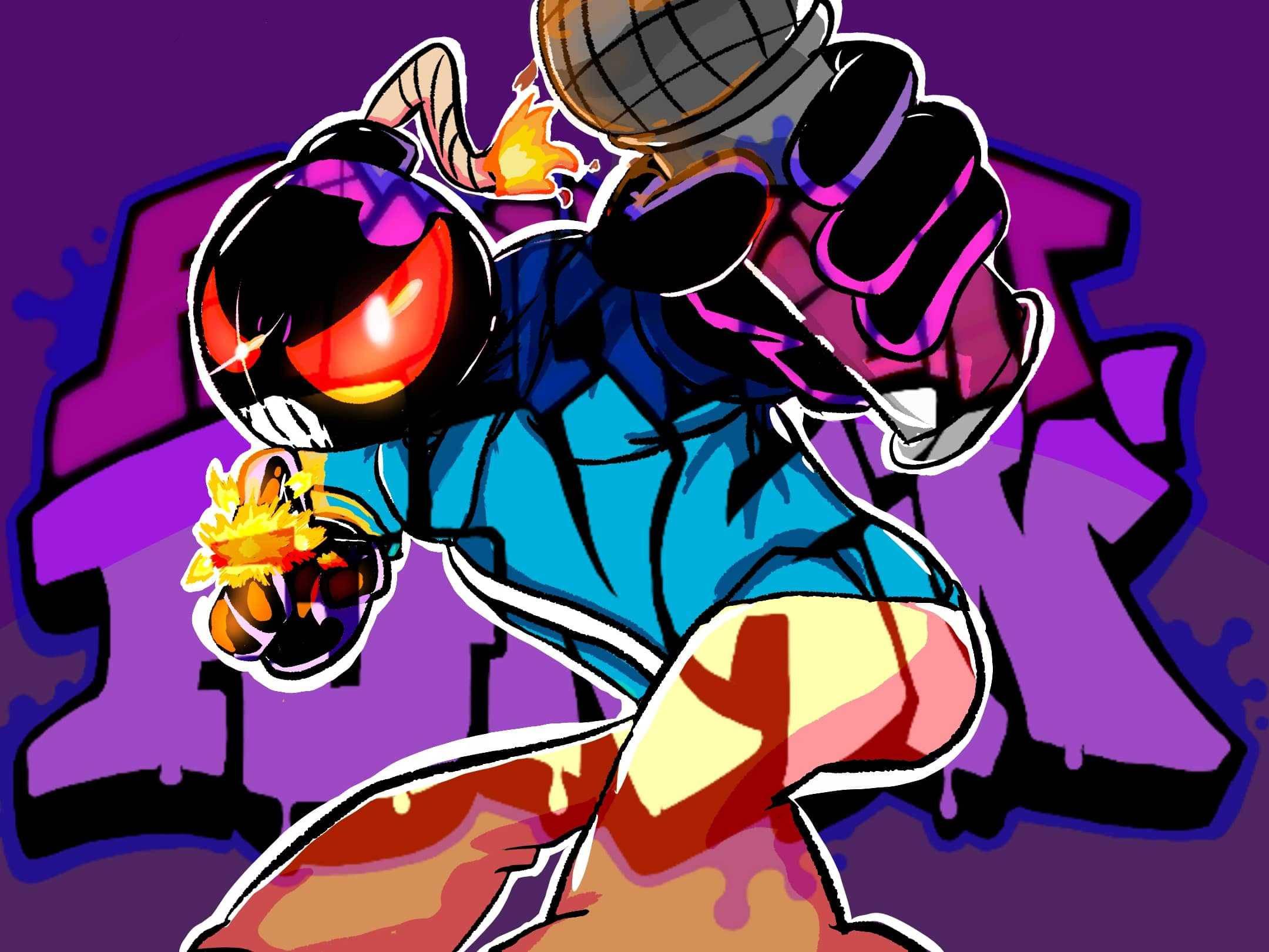 FNF Whitty Graffiti — 2160x1620 wallpaper