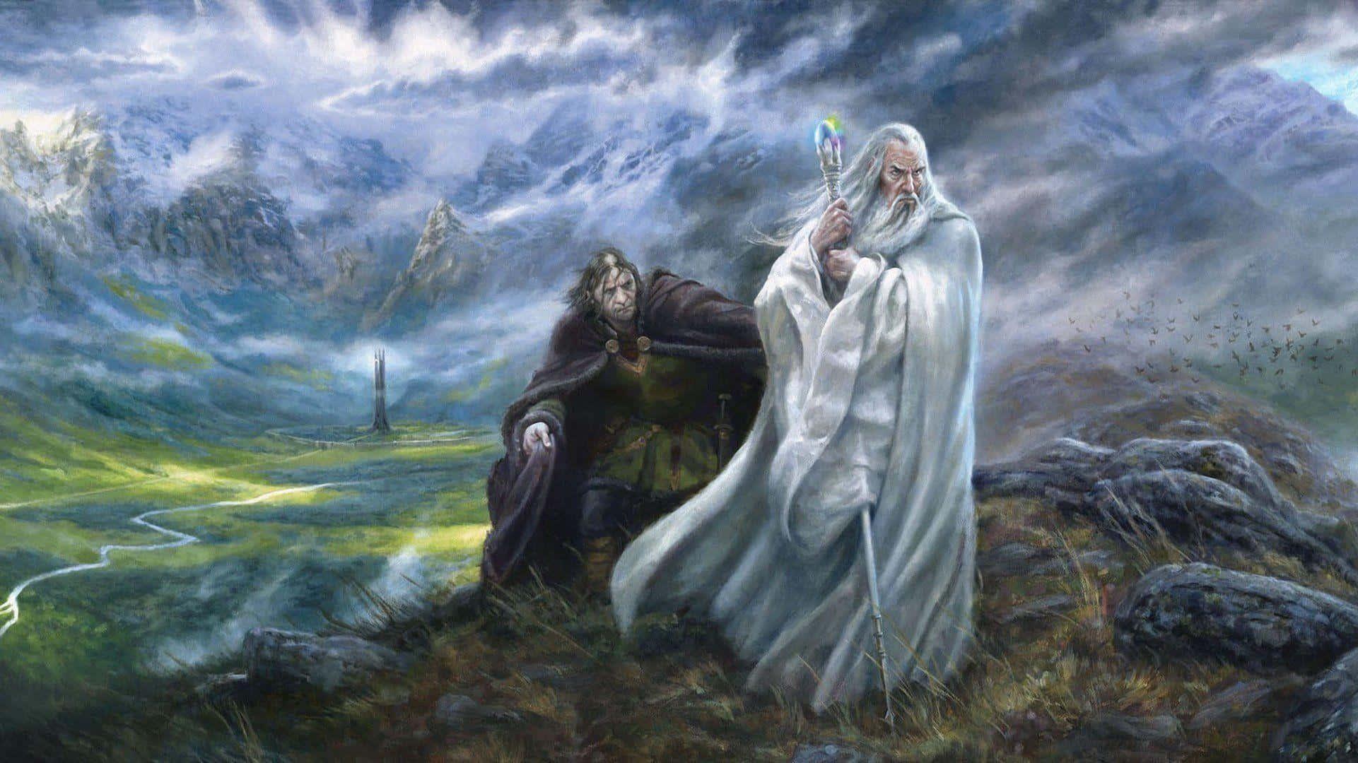 Follow Frodo and company to the Land of Middle Earth — 1921x1080 wallpaper