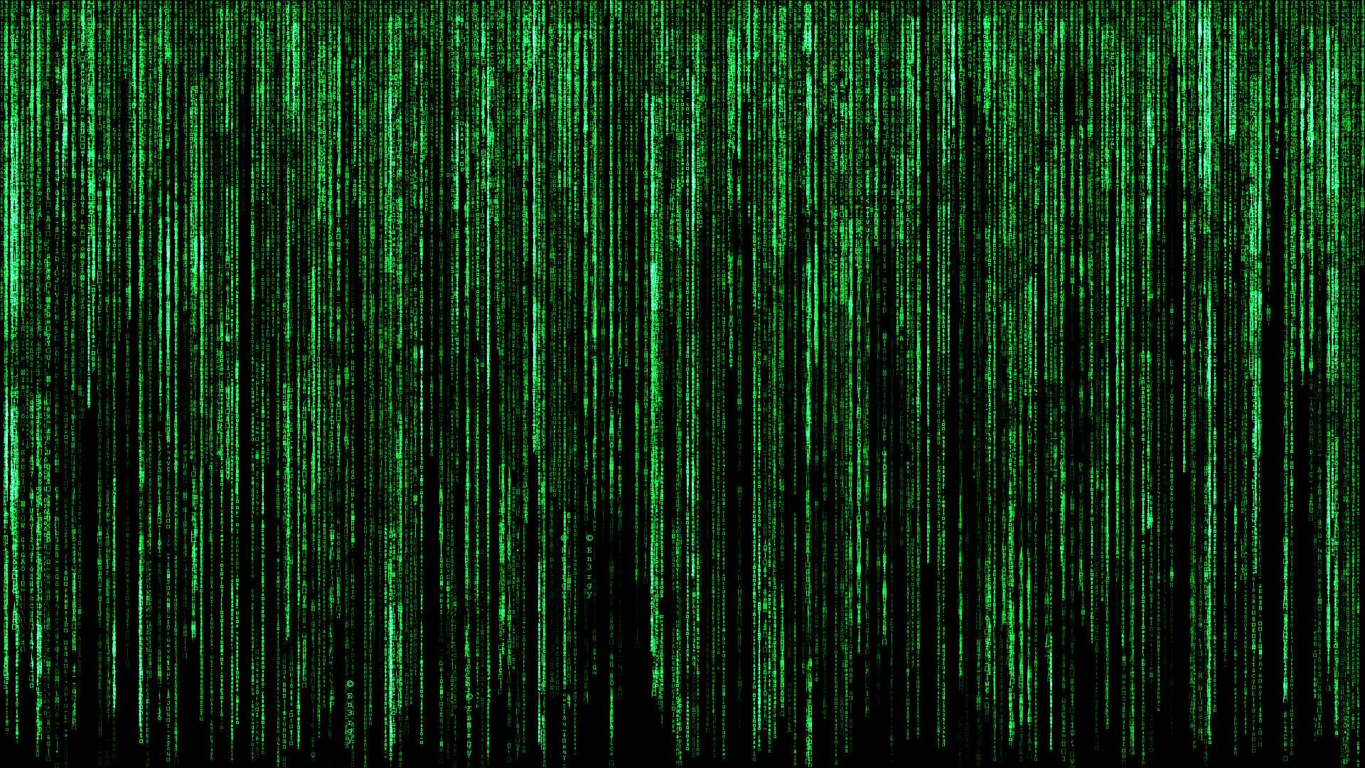 Follow the code of the Matrix — 1920x1080 wallpaper