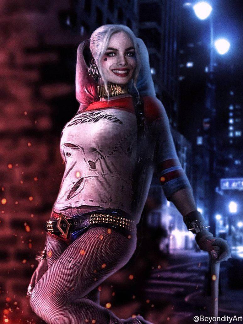 Follow the Joker's lead with Harley Quinn! — 774x1032 wallpaper