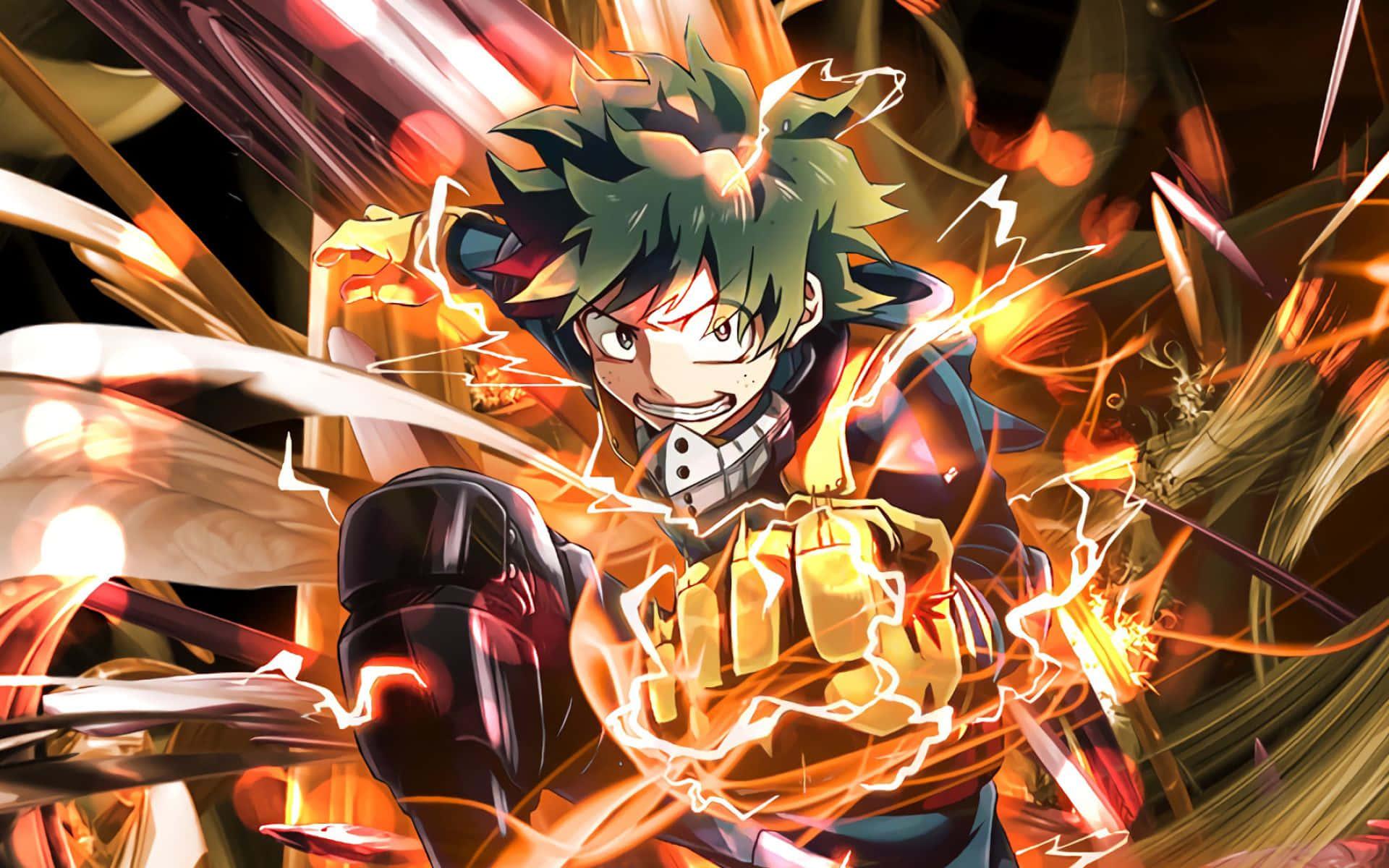 Follow the path of becoming a hero with My Hero Academia — 1920x1200 wallpaper