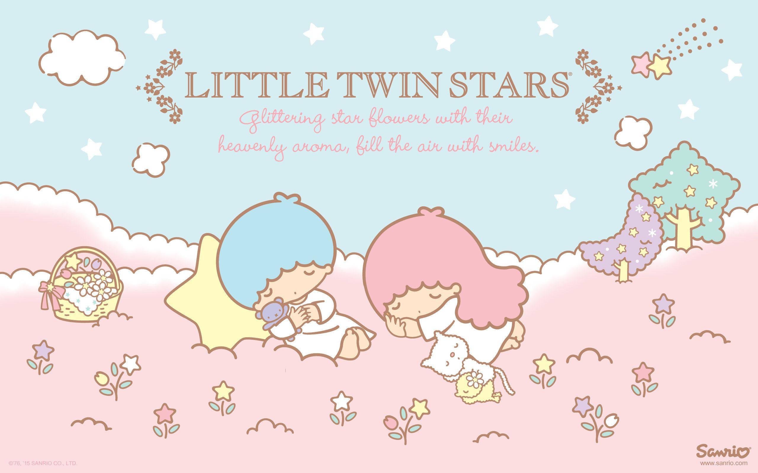 Follow your dreams with Little Twin Stars Kiki and Lala — 2560x1600 wallpaper