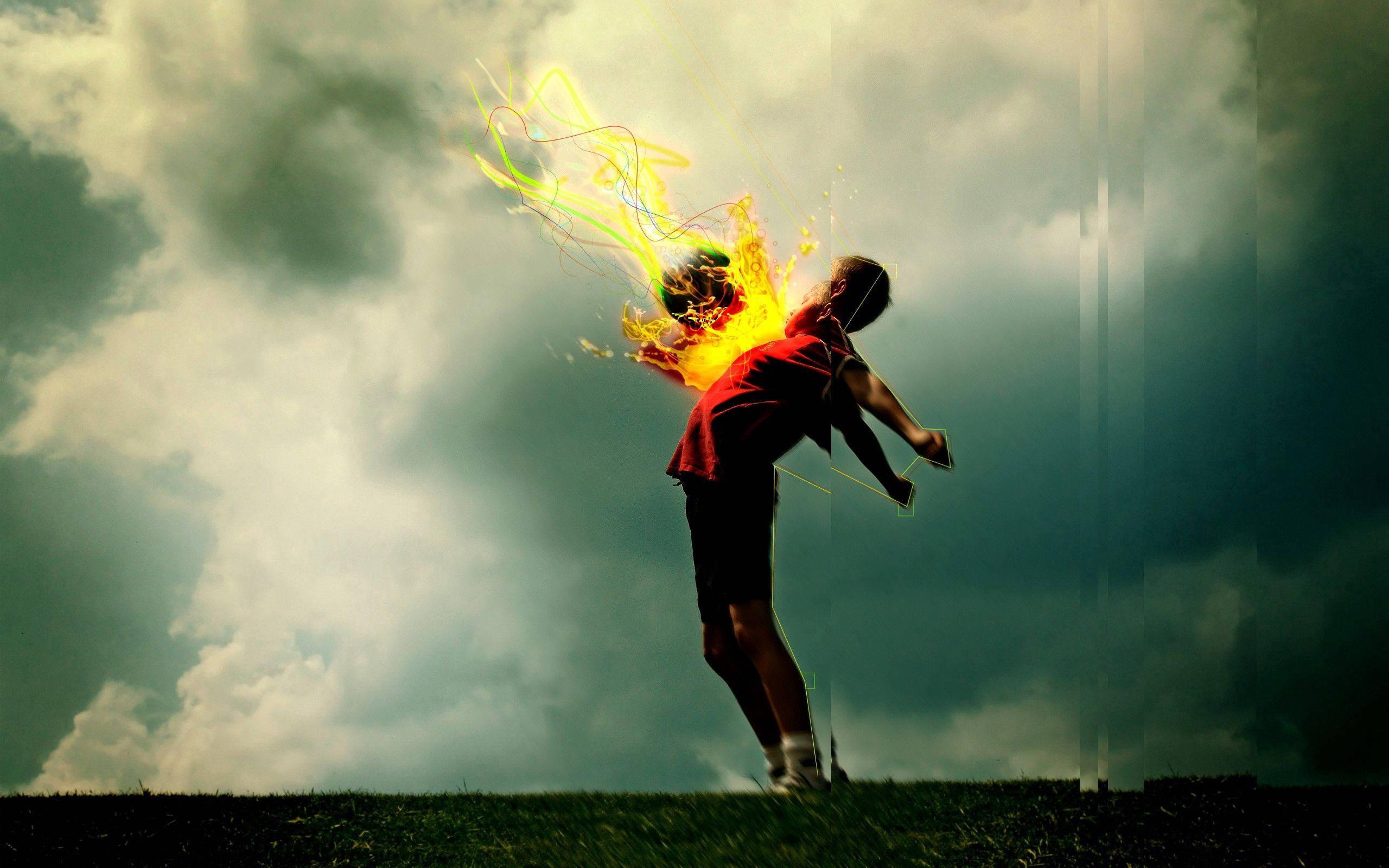 Football is a Game of Speed and Precision — 2560x1600 wallpaper