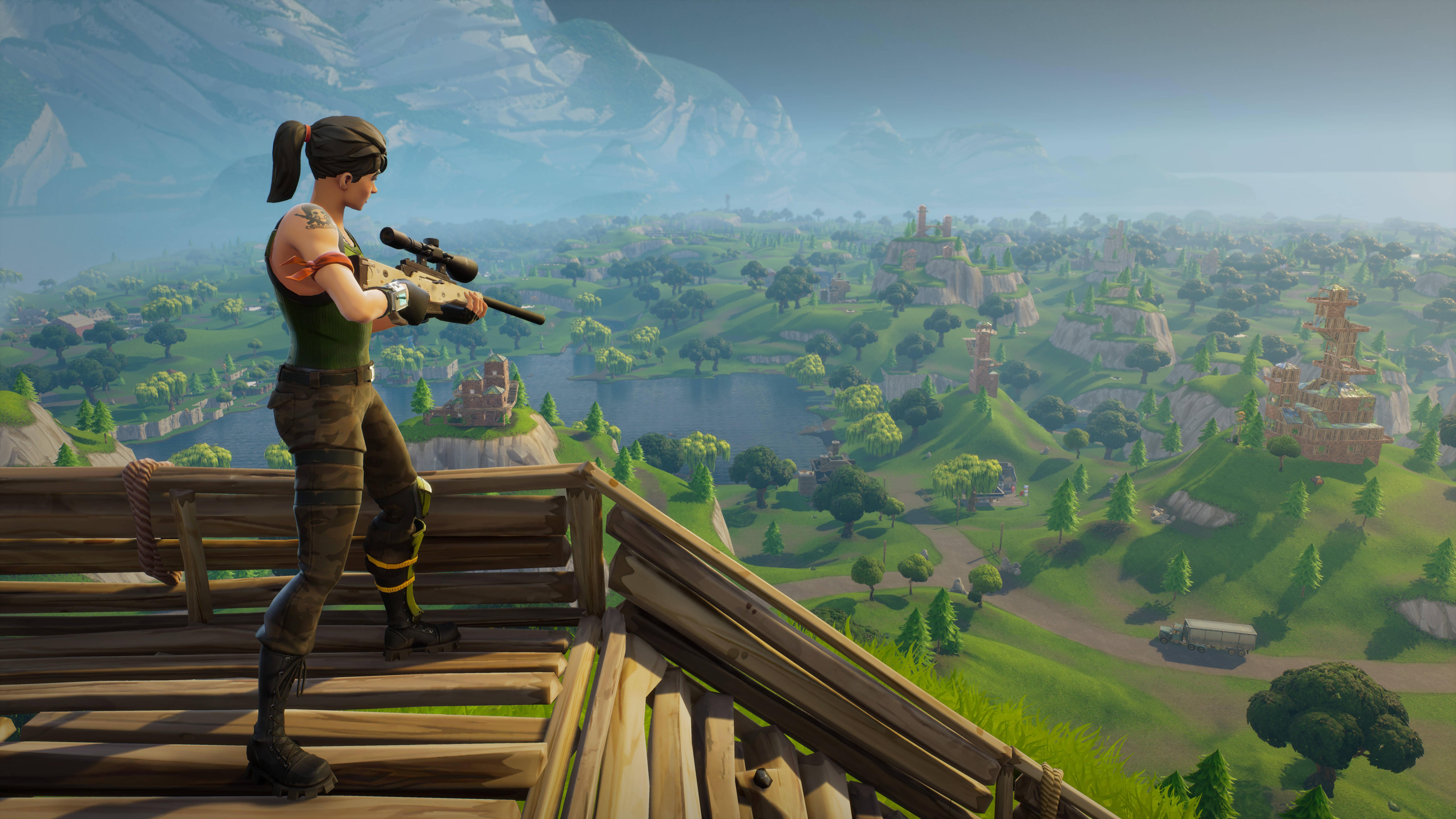 Fortnite 4k Gaming — 8032x4520 wallpaper