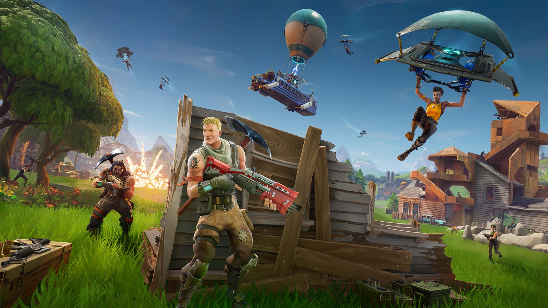 fortnite - a game with many characters