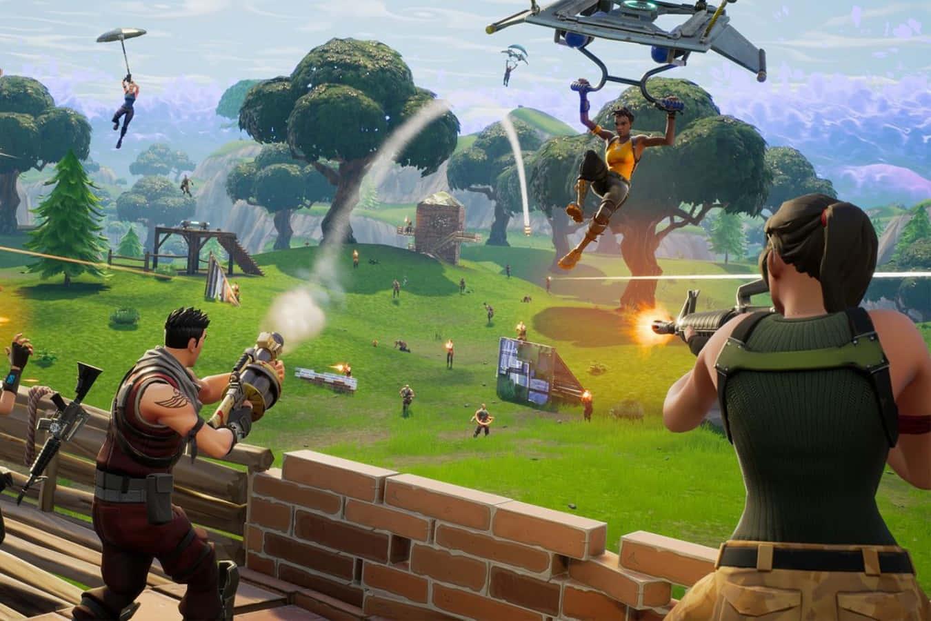 "Fortnite - Level up your battle skills with this thrilling game!"