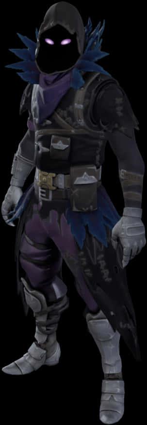 Fortnite Raven Skin Character — 303x871 wallpaper