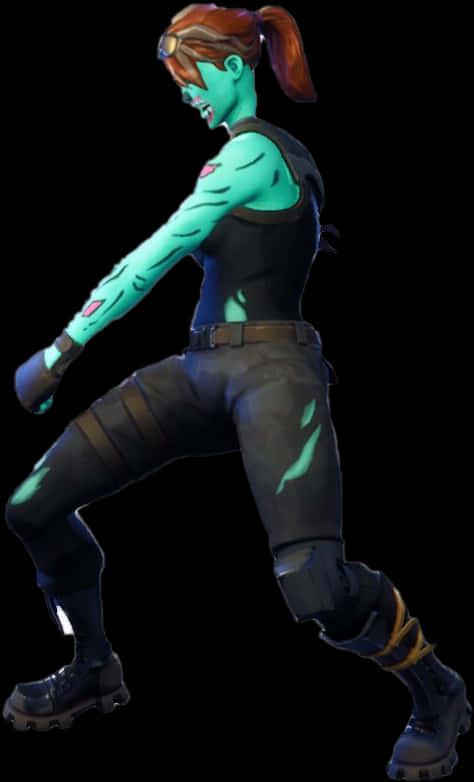 Fortnite Zombie Skin Female — 474x782 wallpaper