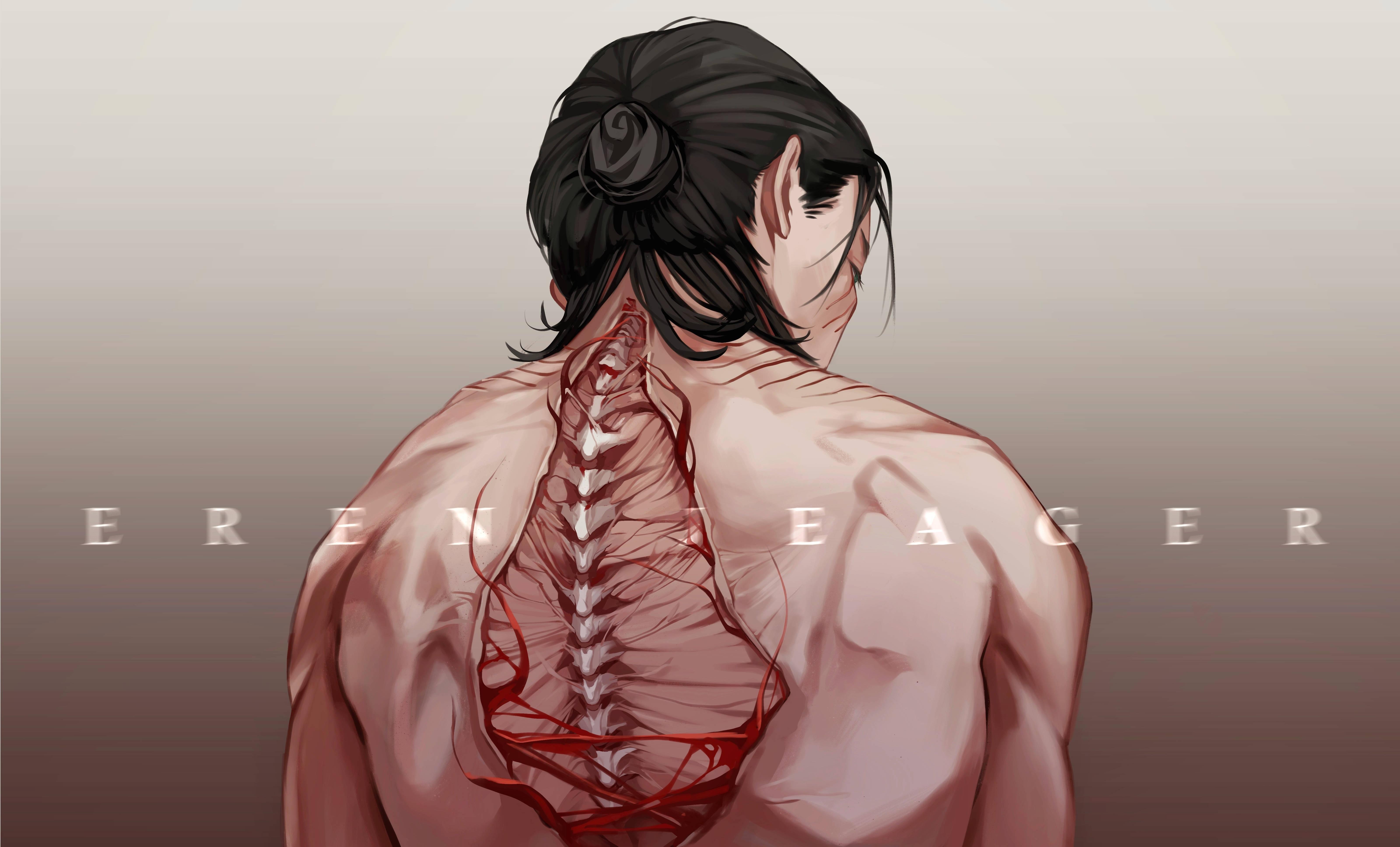 Founding Titan Of Eren Yeager — 6400x3873 wallpaper