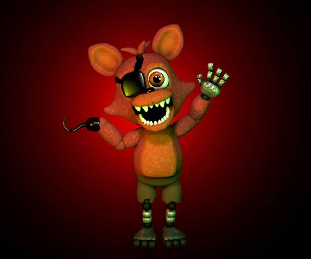 Foxy the Pirate from Five Nights at Freddy's FNAF — 1024x853 wallpaper