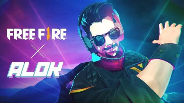 Free Fire Banner Featuring DJ Alok — 640x360 wallpaper
