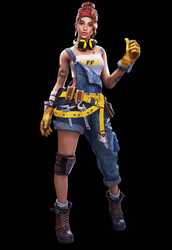Free Fire Shani PNG — 550x800 wallpaper