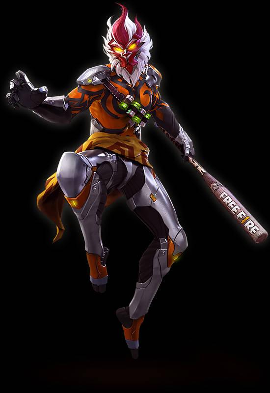 Free Fire Wukong PNG — 550x800 wallpaper