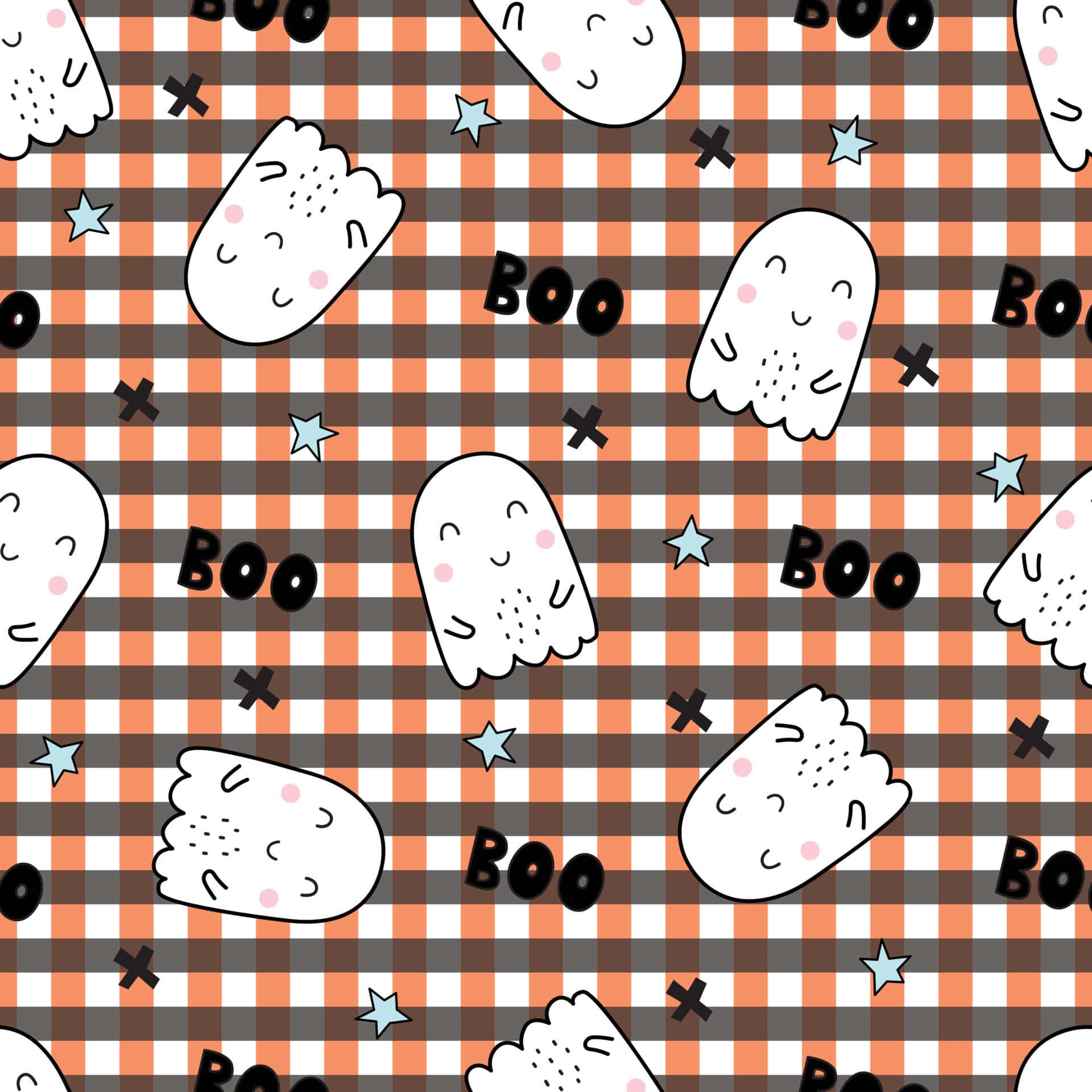 Friendly and Cute! This Ghost Wants to Play! — 1920x1920 wallpaper