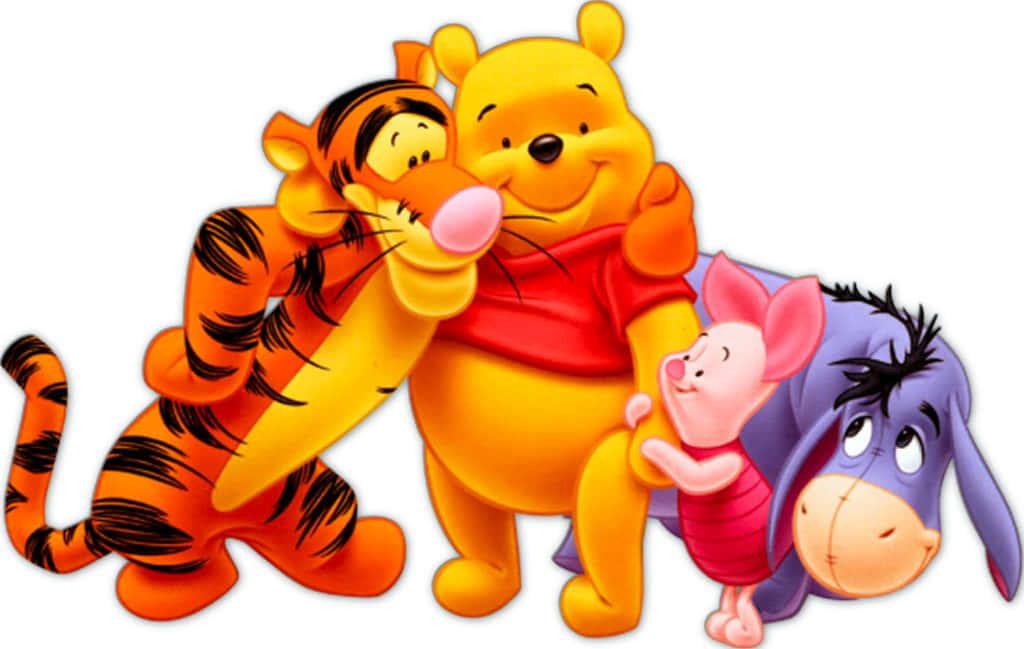 Friendship With Winnie The Pooh — 1024x649 wallpaper