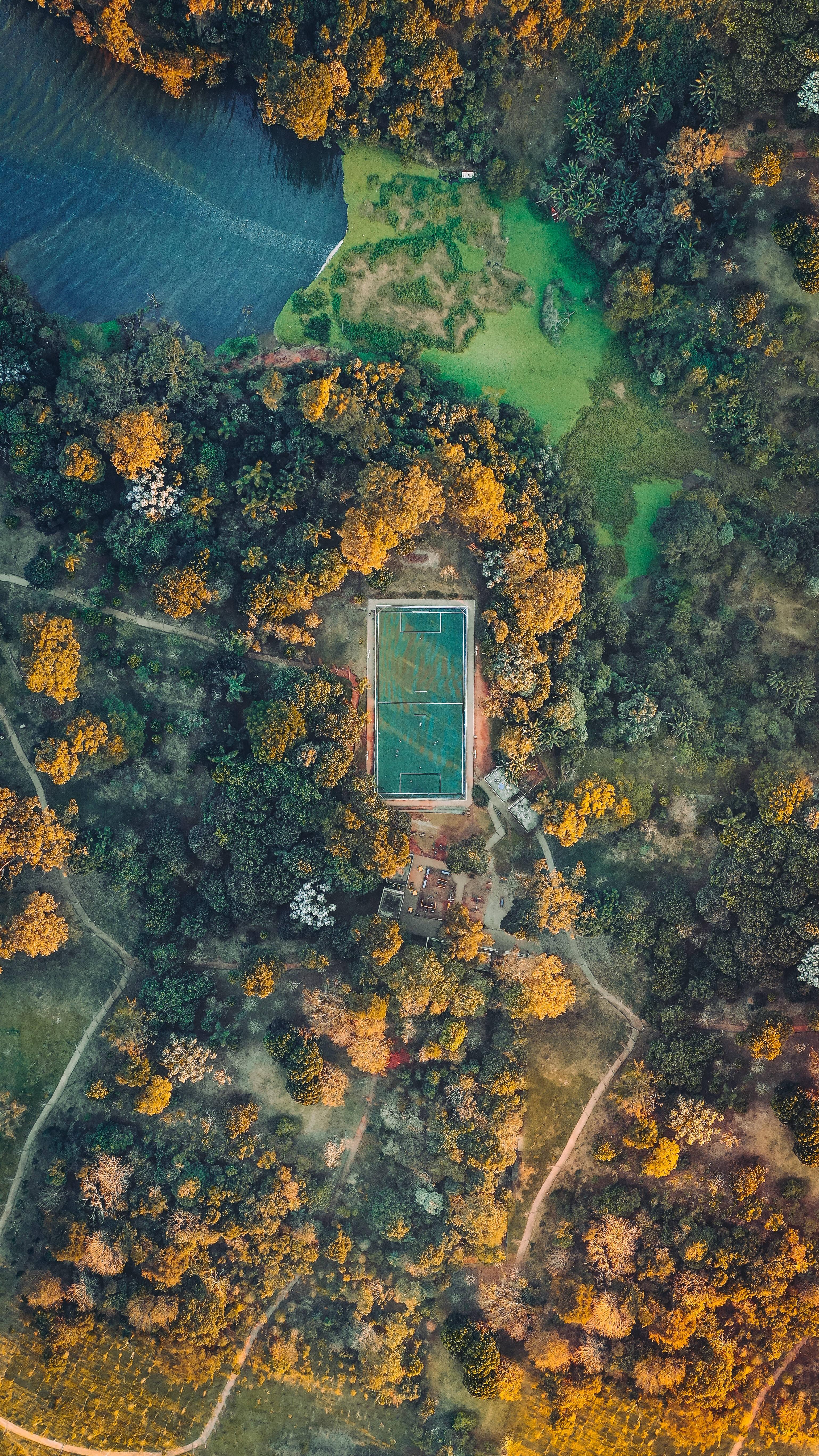 From Above, Experiencing Football From A New Perspective — 3078x5472 wallpaper
