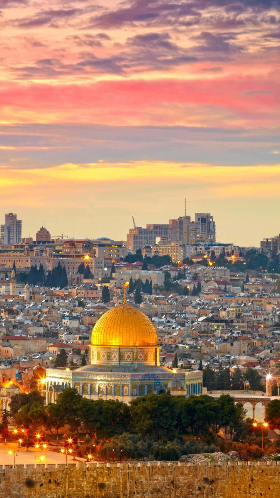 From the birthplace of Palestine, a vast cultural and spiritual heritage flows through its historic homes, churches, and mountains. — 1080x1920 wallpaper