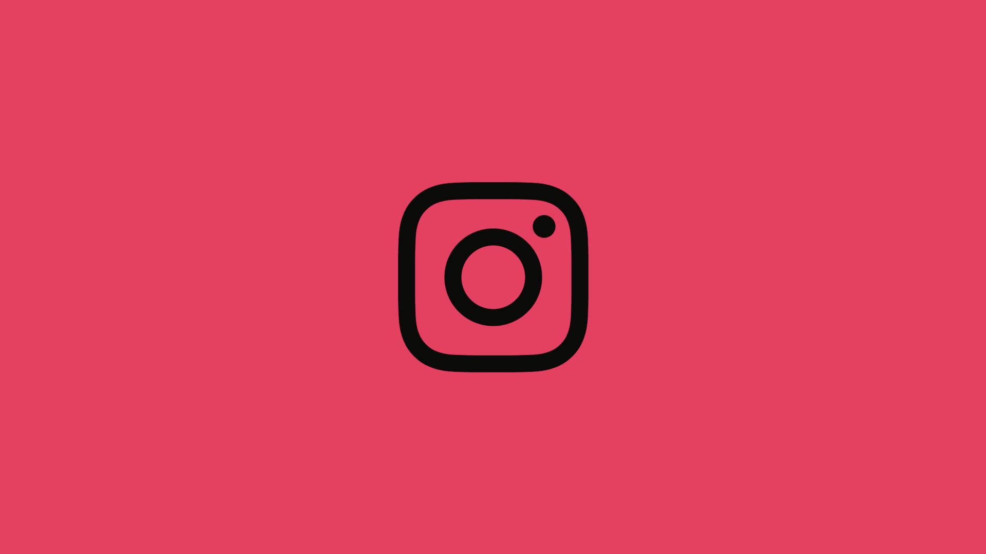 Fuchsia Pink Instagram Logo — 1920x1080 wallpaper