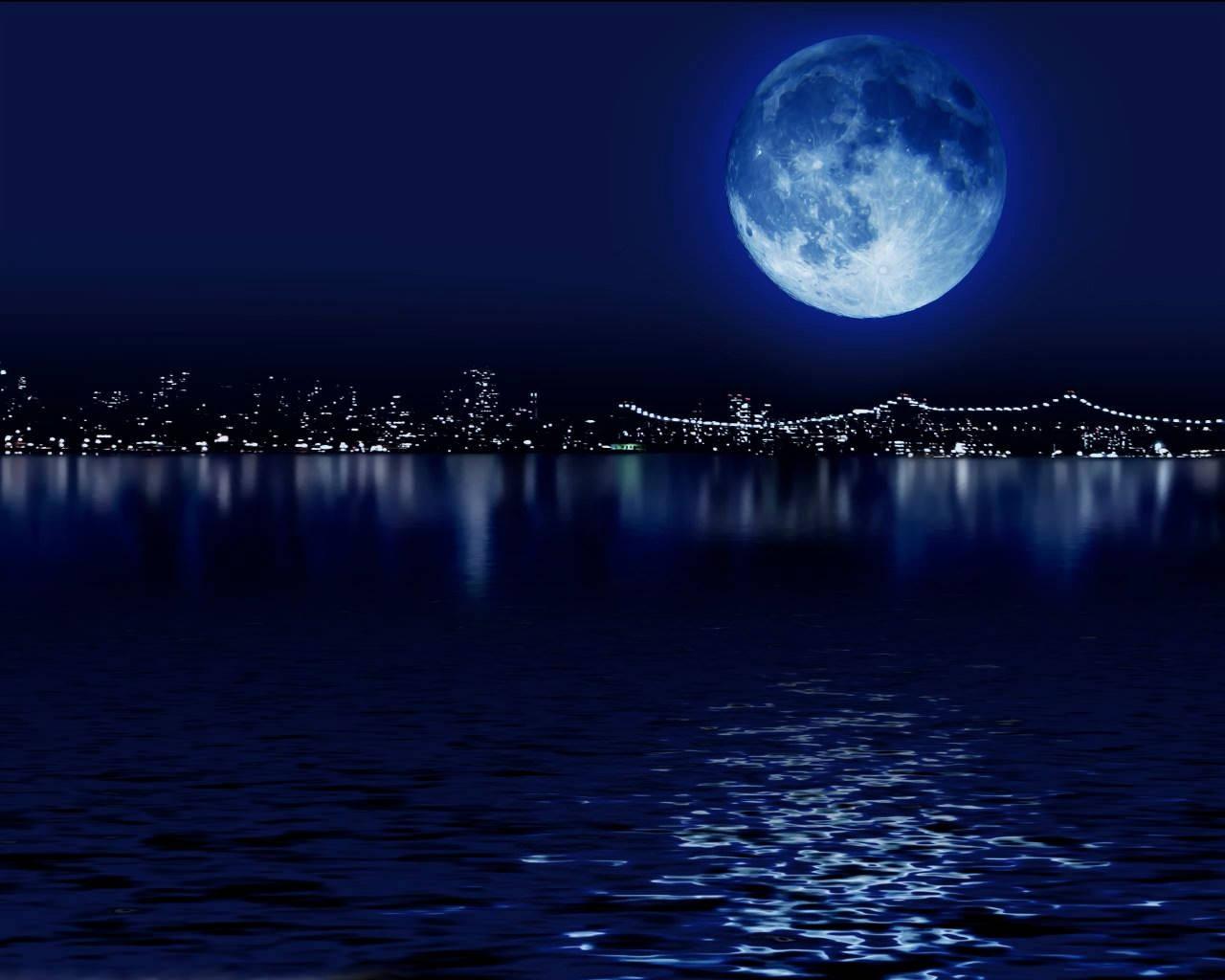 Full Moon Aesthetic — 1280x1024 wallpaper